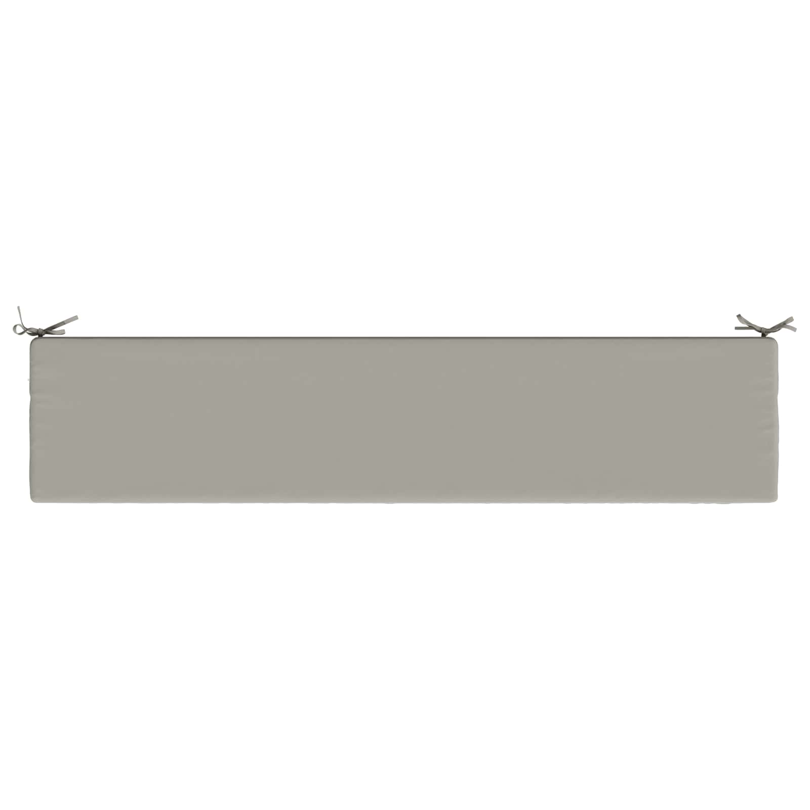 Cuscino per panchina SOEST 100% Poliestere Grigio