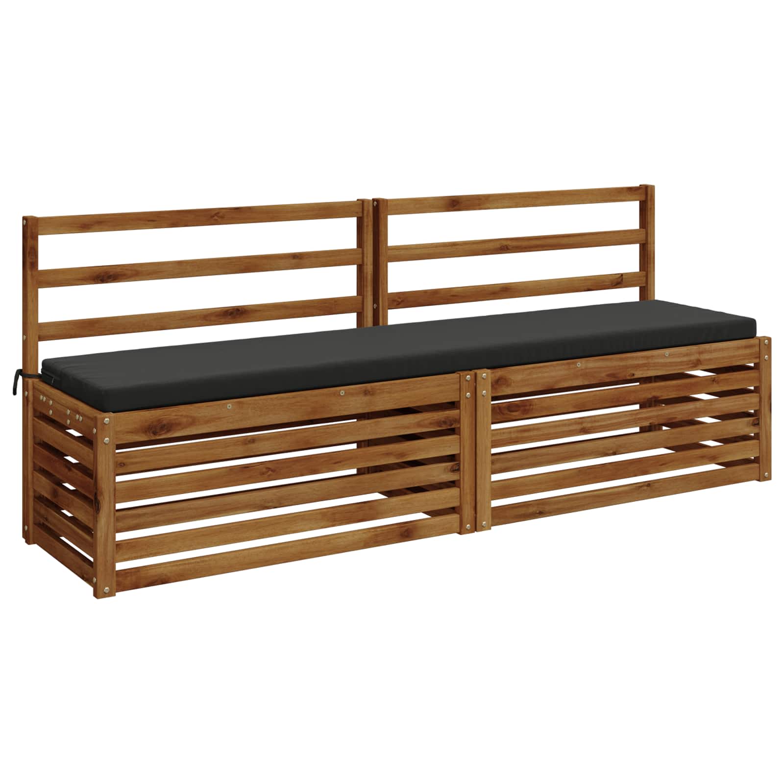 Cuscino per panchina SOEST 100% Poliestere Antracite