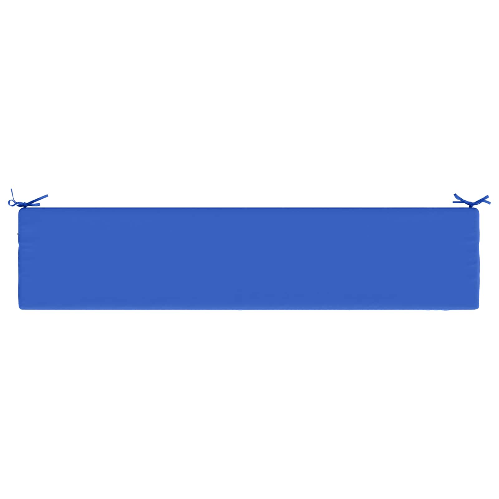 Cuscino per panchina SOEST 100% Poliestere Blu Reale
