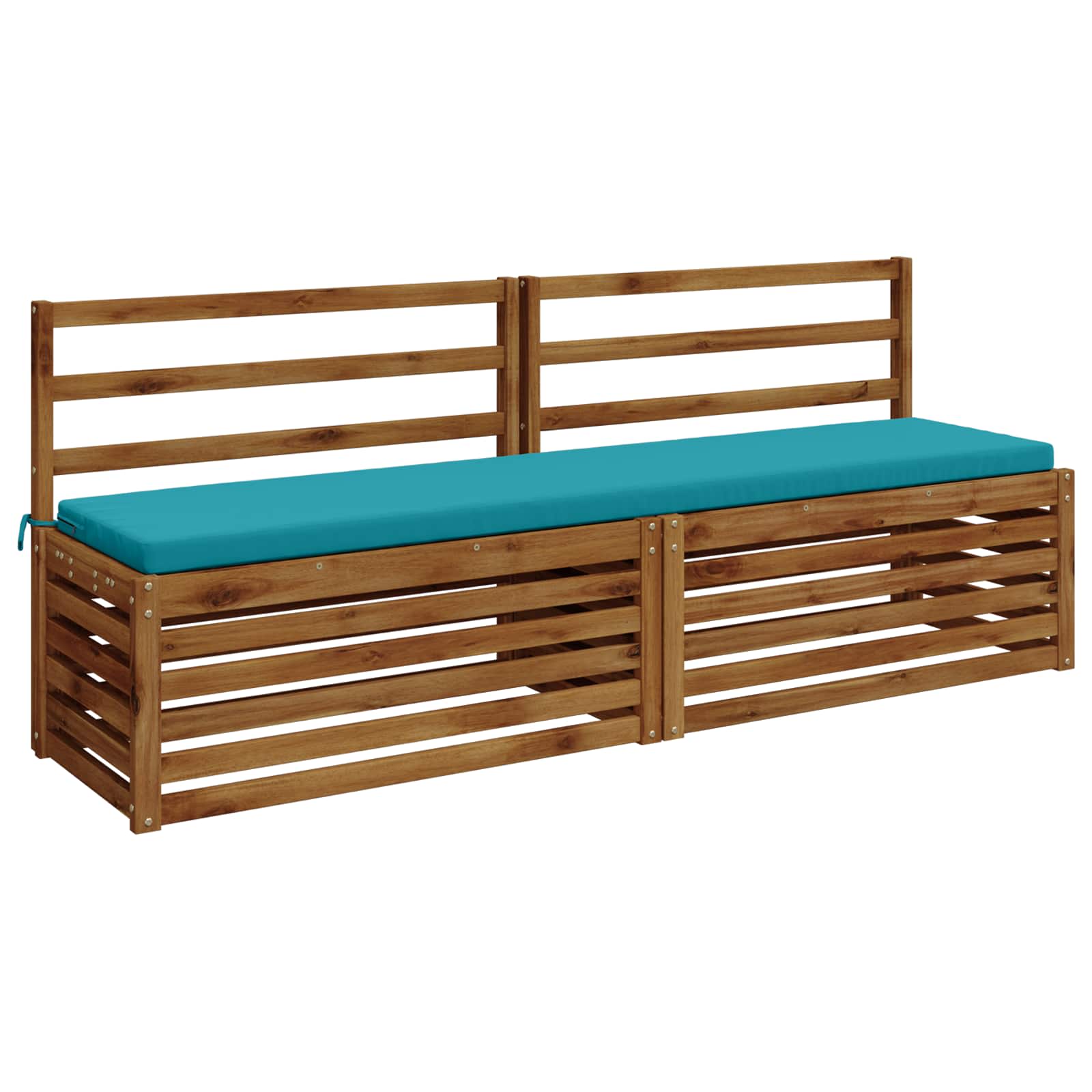 Cuscino per panchina SOEST 100% Poliestere Turchese