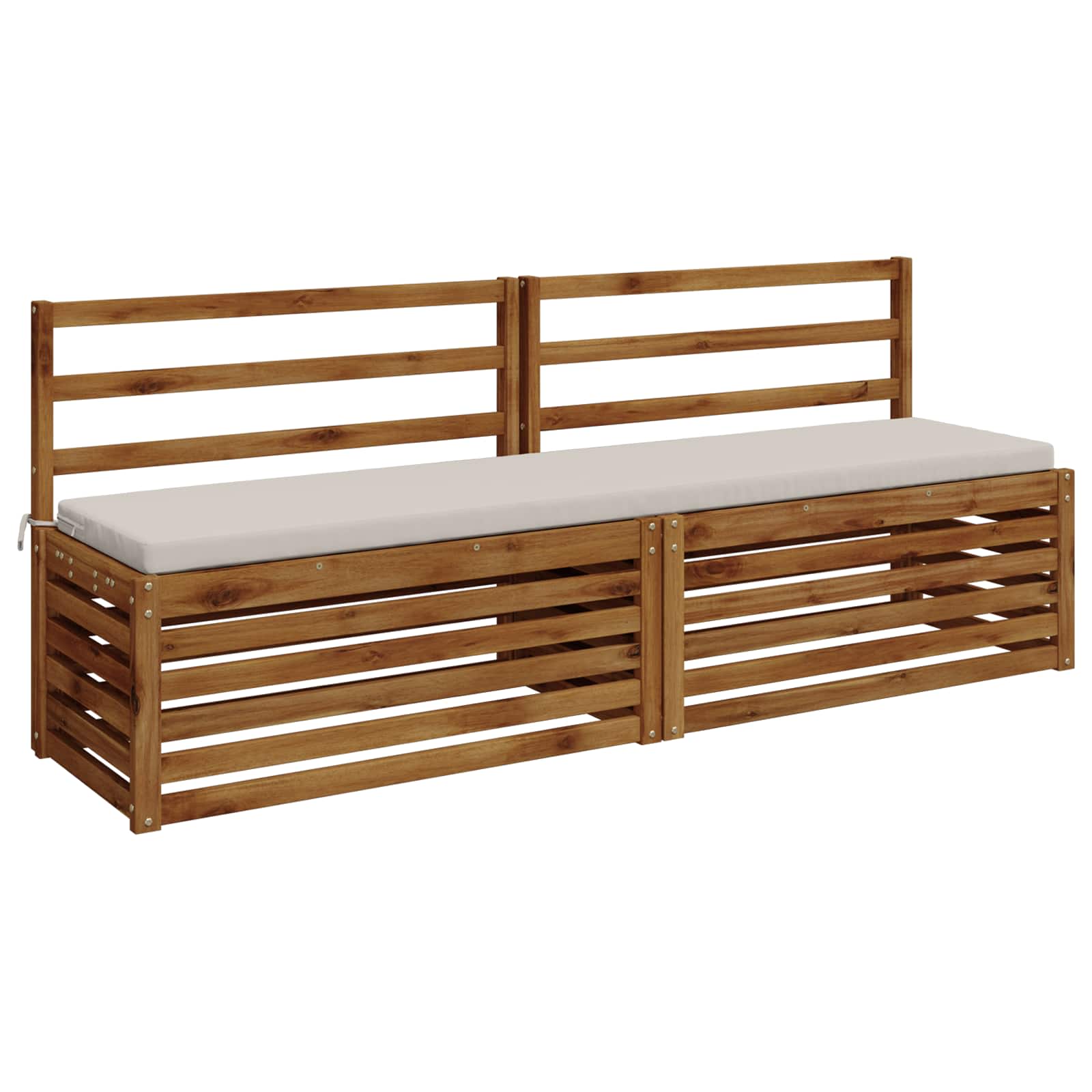 Cuscino per panchina SOEST 100% Poliestere Bianco