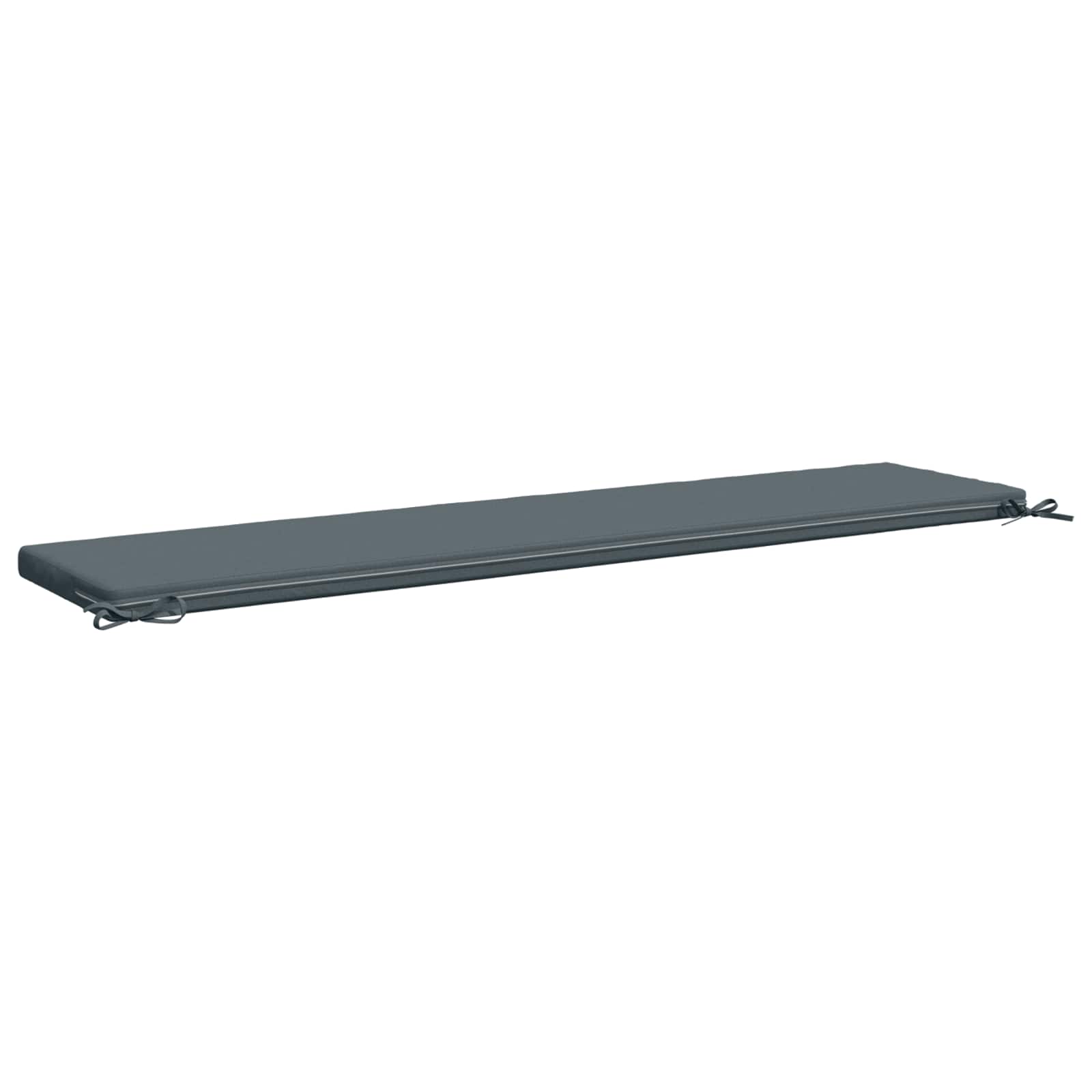 Cuscino per panchina SOEST 100% Poliestere Blu 200 x 40 x 5 cm