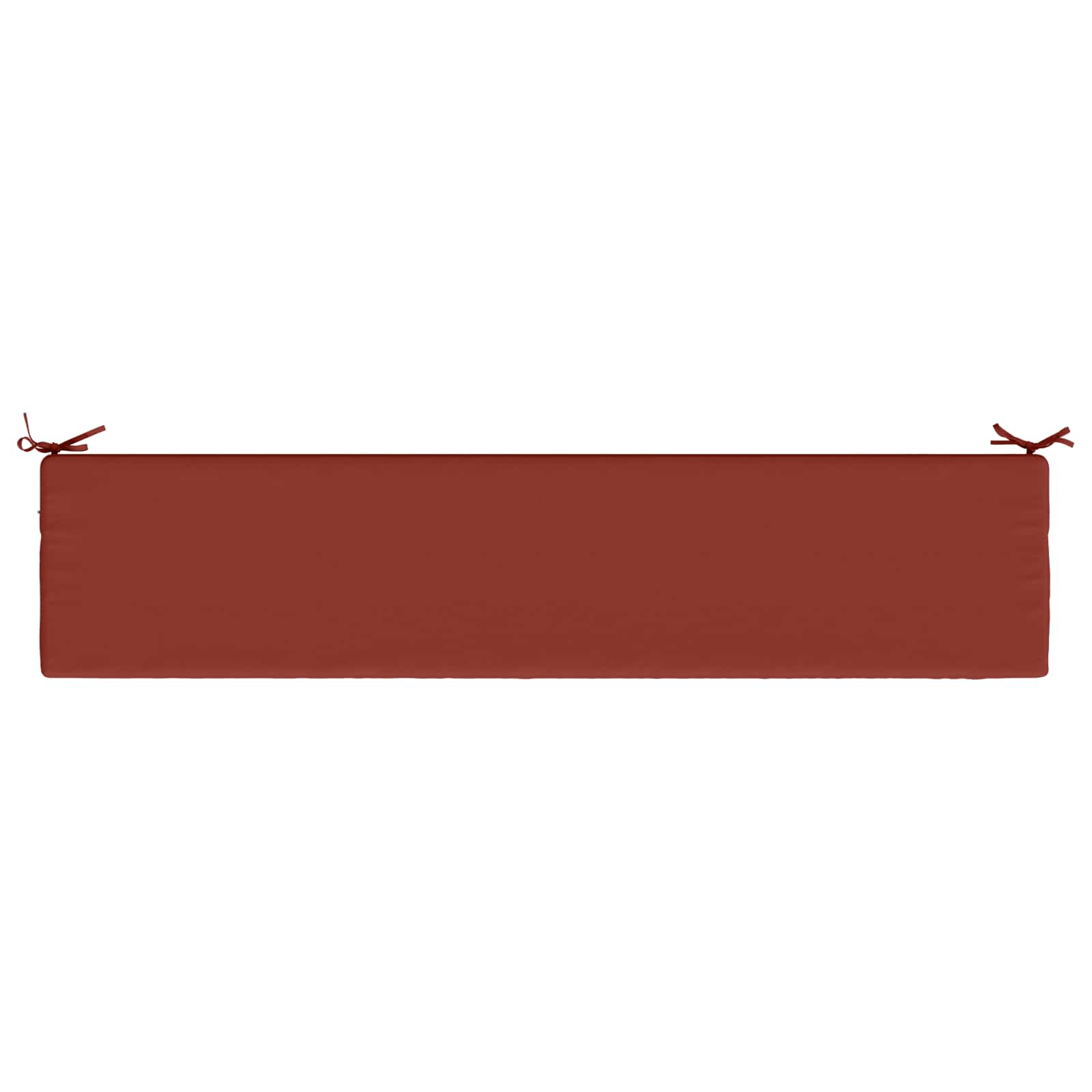 Cuscino per panchina SOEST 100% Poliestere Rosso
