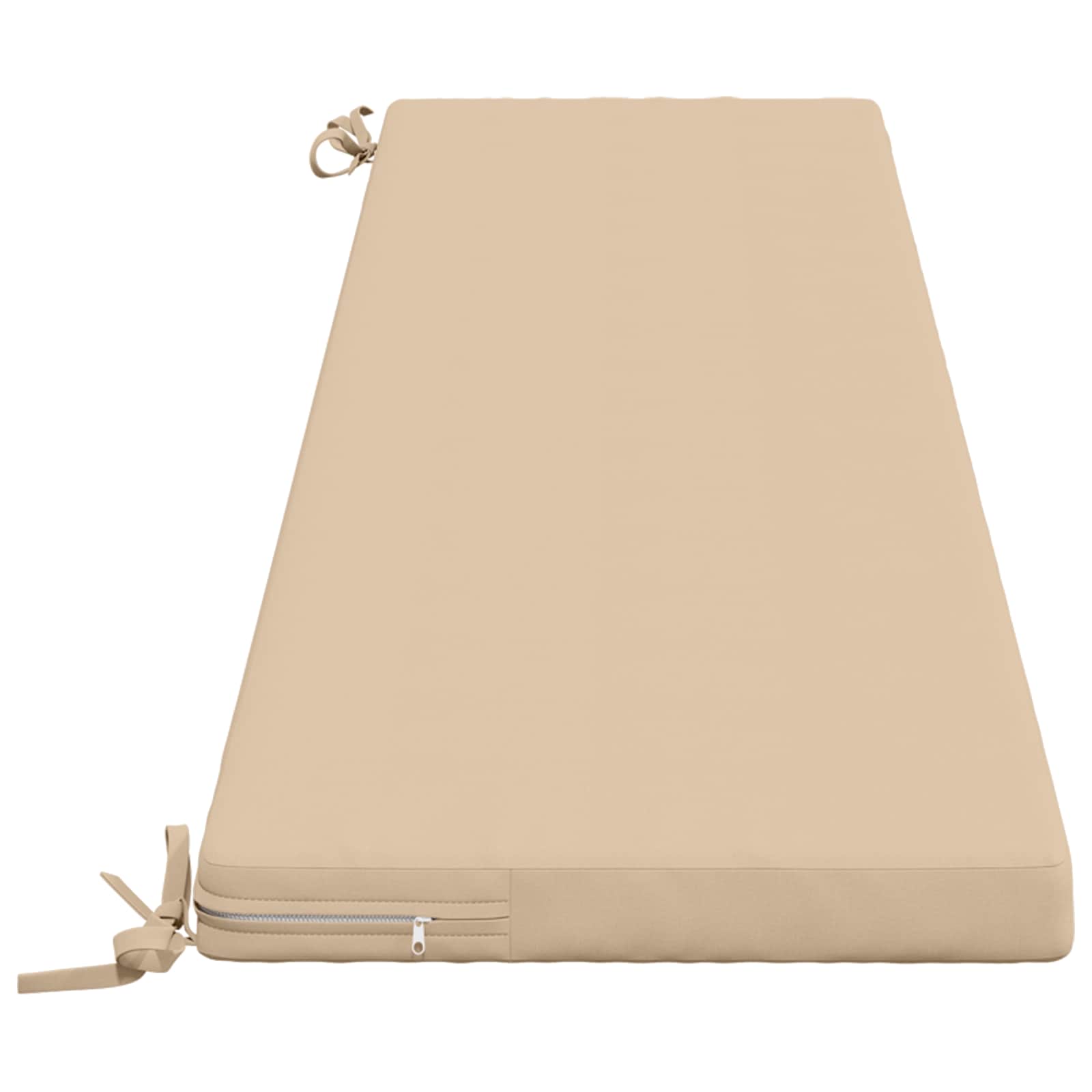 Cuscino per panchina SOEST 100% Poliestere Crema