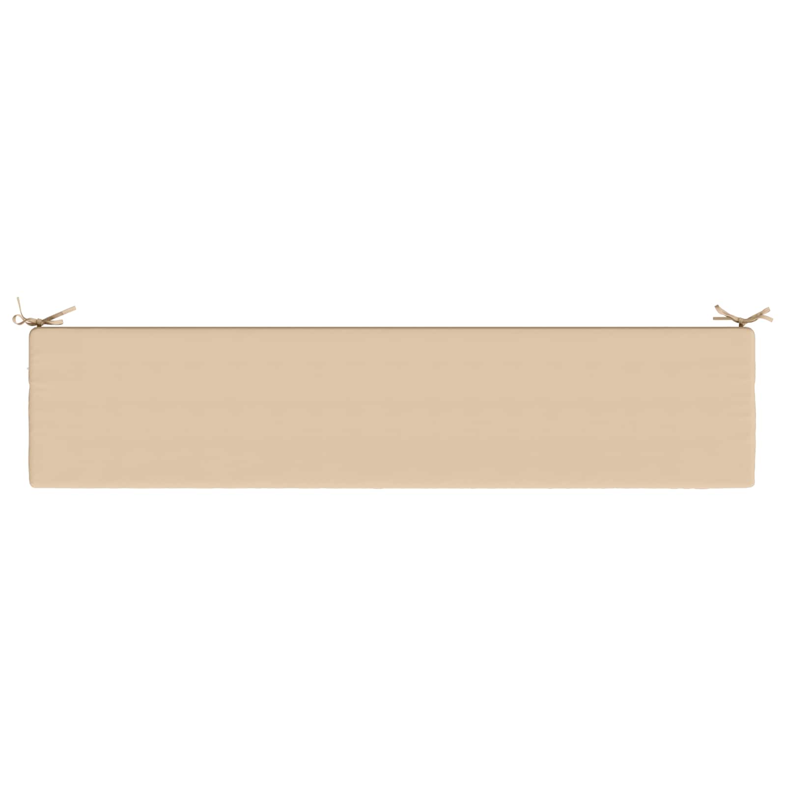 Cuscino per panchina SOEST 100% Poliestere Crema