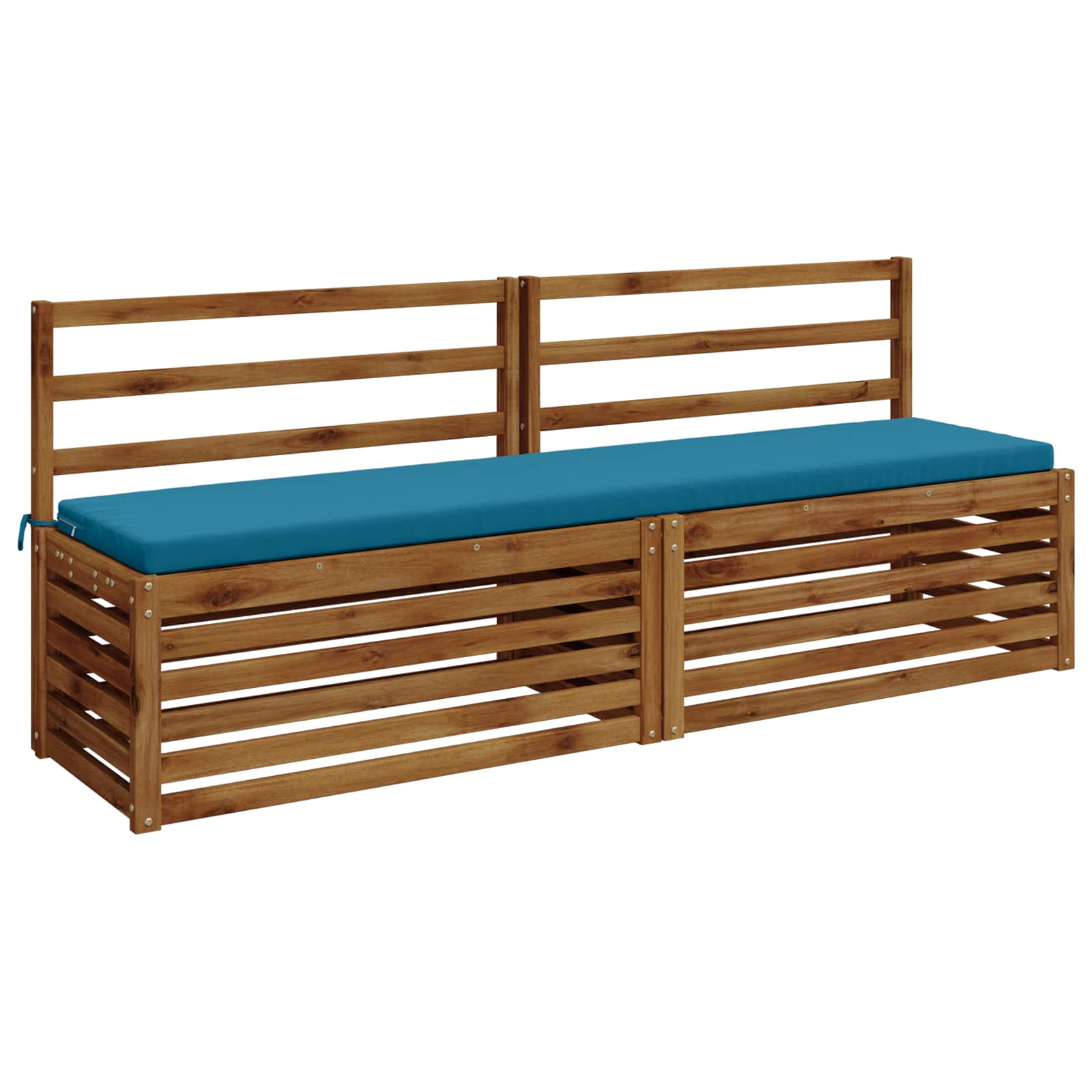 Cuscino per panchina SOEST 100% Poliestere Azzurro