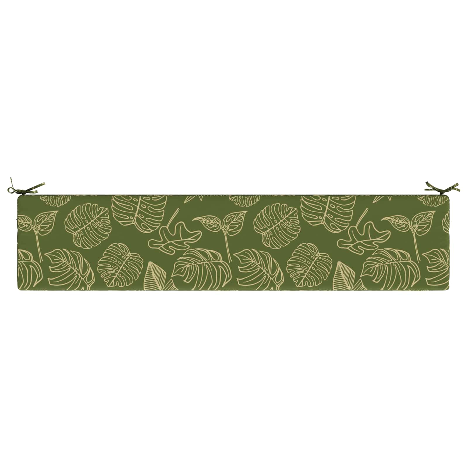 Cuscino per panchina SOEST 100% Poliestere Design a foglia