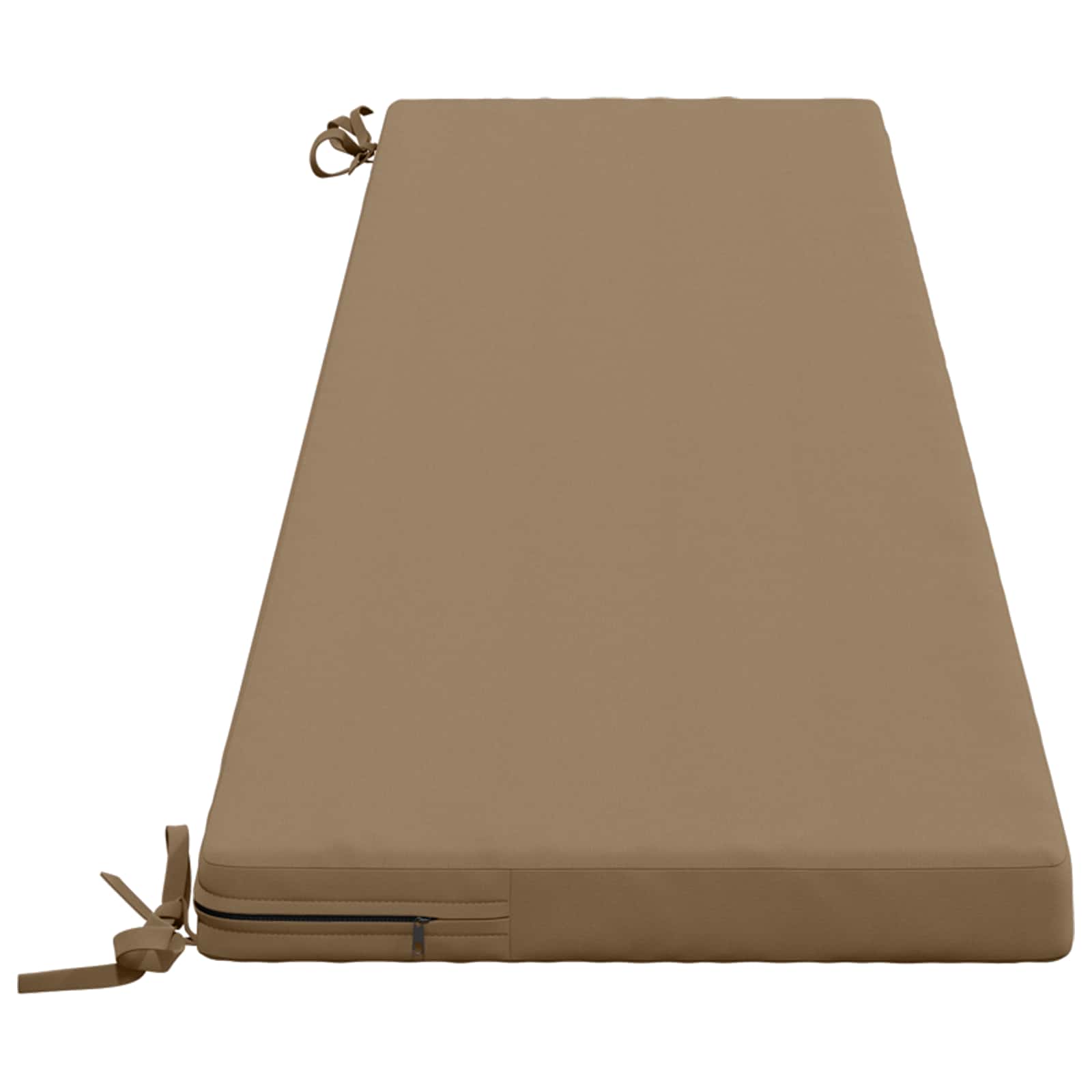 Cuscino per panchina SOEST 100% Poliestere Tortora