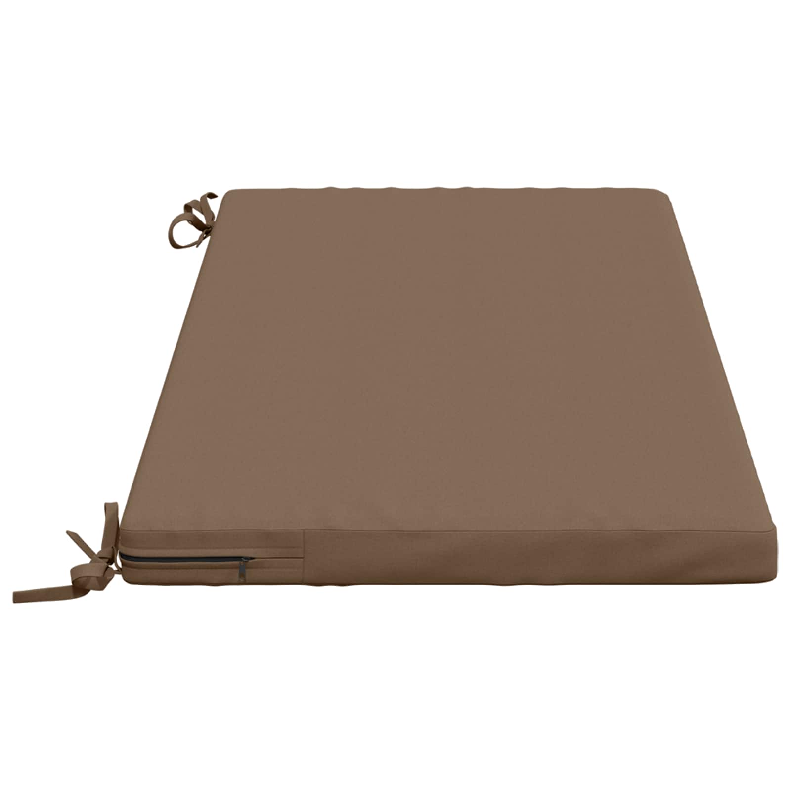 Cuscino per panchina SOEST 100% Poliestere Tortora