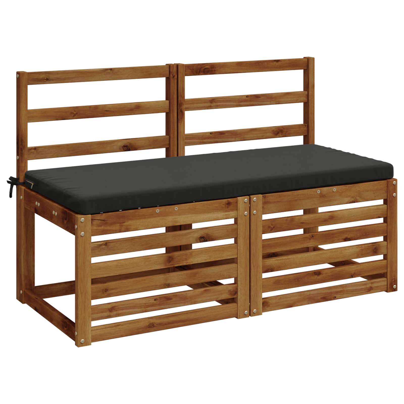Cuscino per panchina SOEST 100% Poliestere Antracite