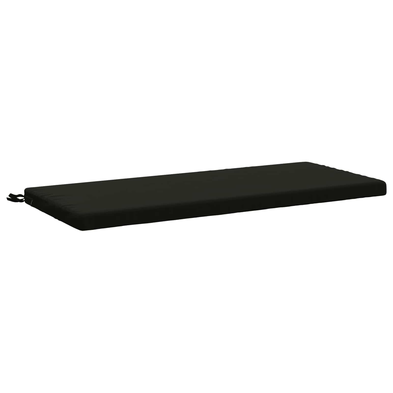 Cuscino per panchina SOEST 100% Poliestere Nero 110 x 50 x 5 cm