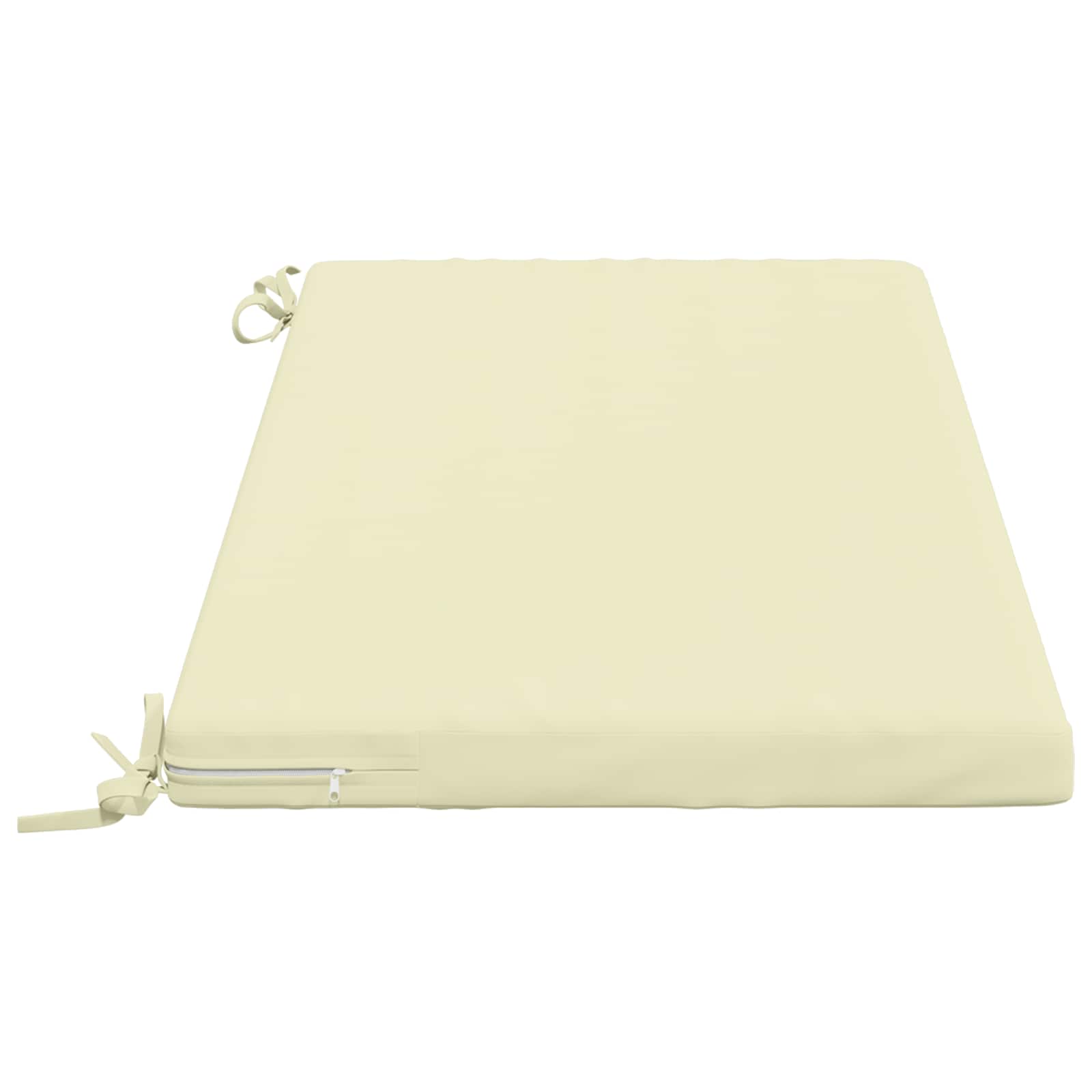 Cuscino per panchina SOEST 100% Poliestere Crema