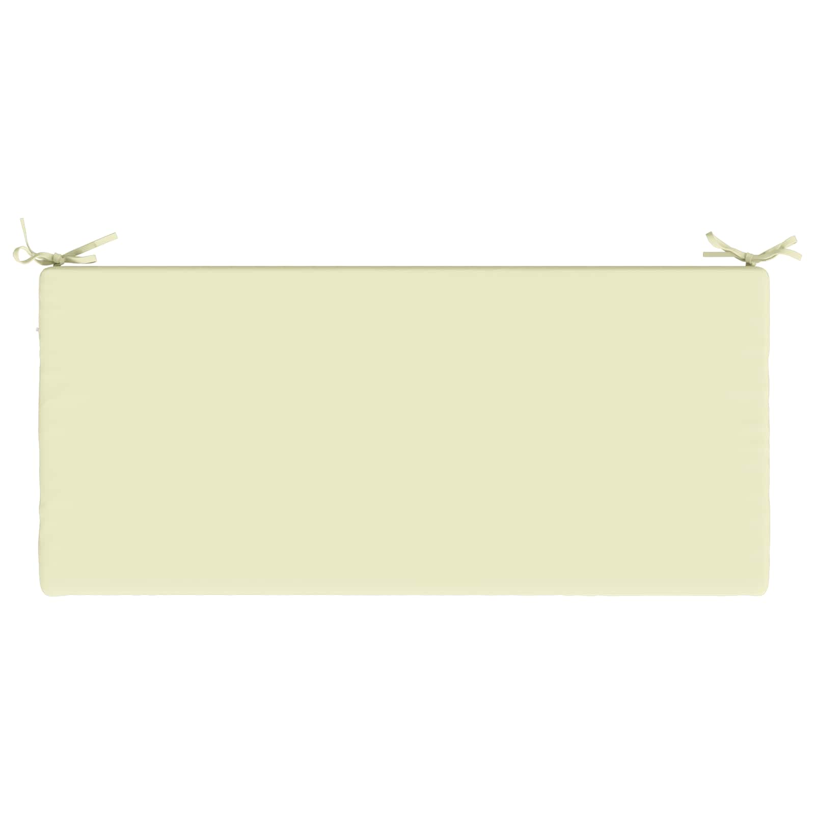 Cuscino per panchina SOEST 100% Poliestere Crema