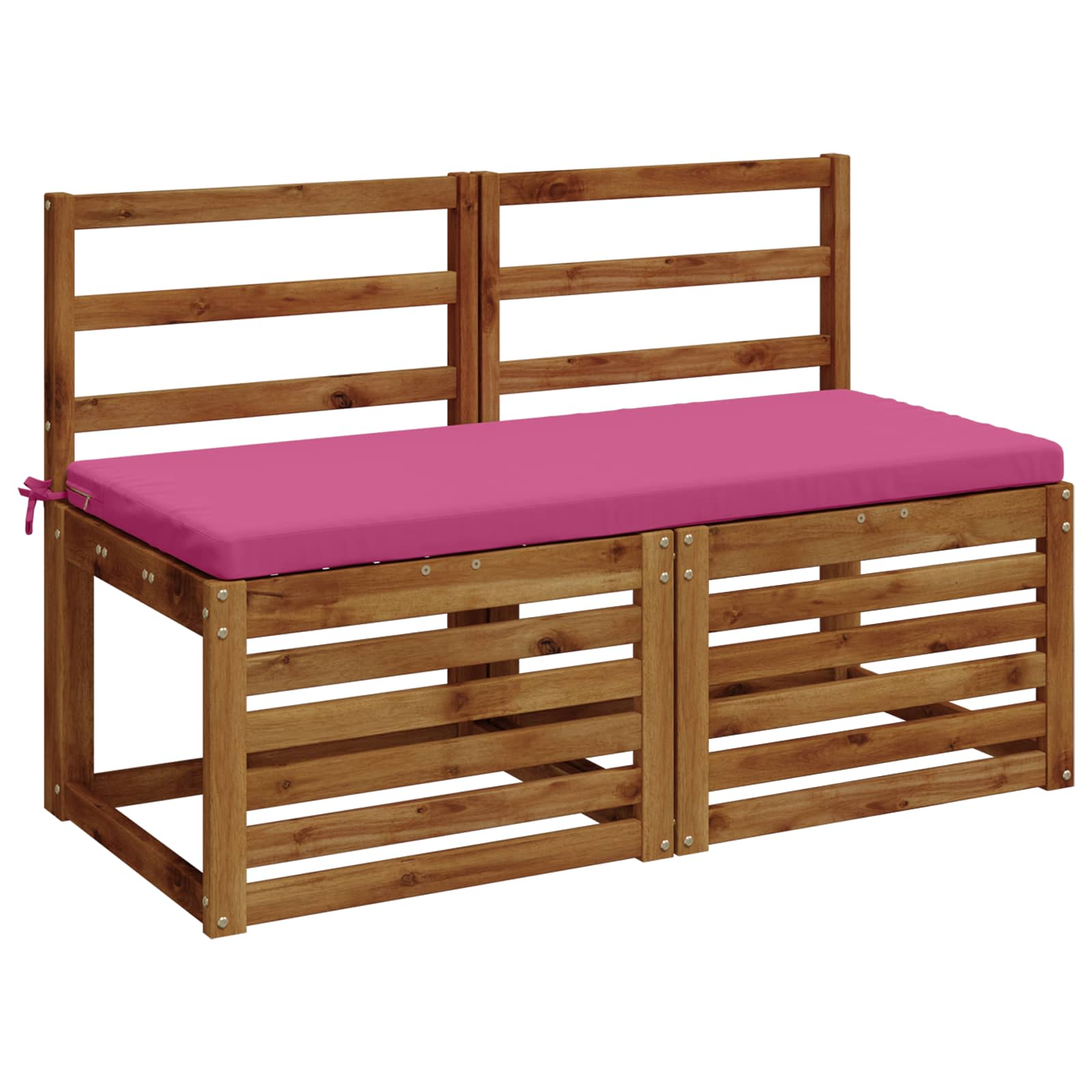 Cuscino per panchina SOEST 100% Poliestere Rosa 110 x 50 x 5 cm