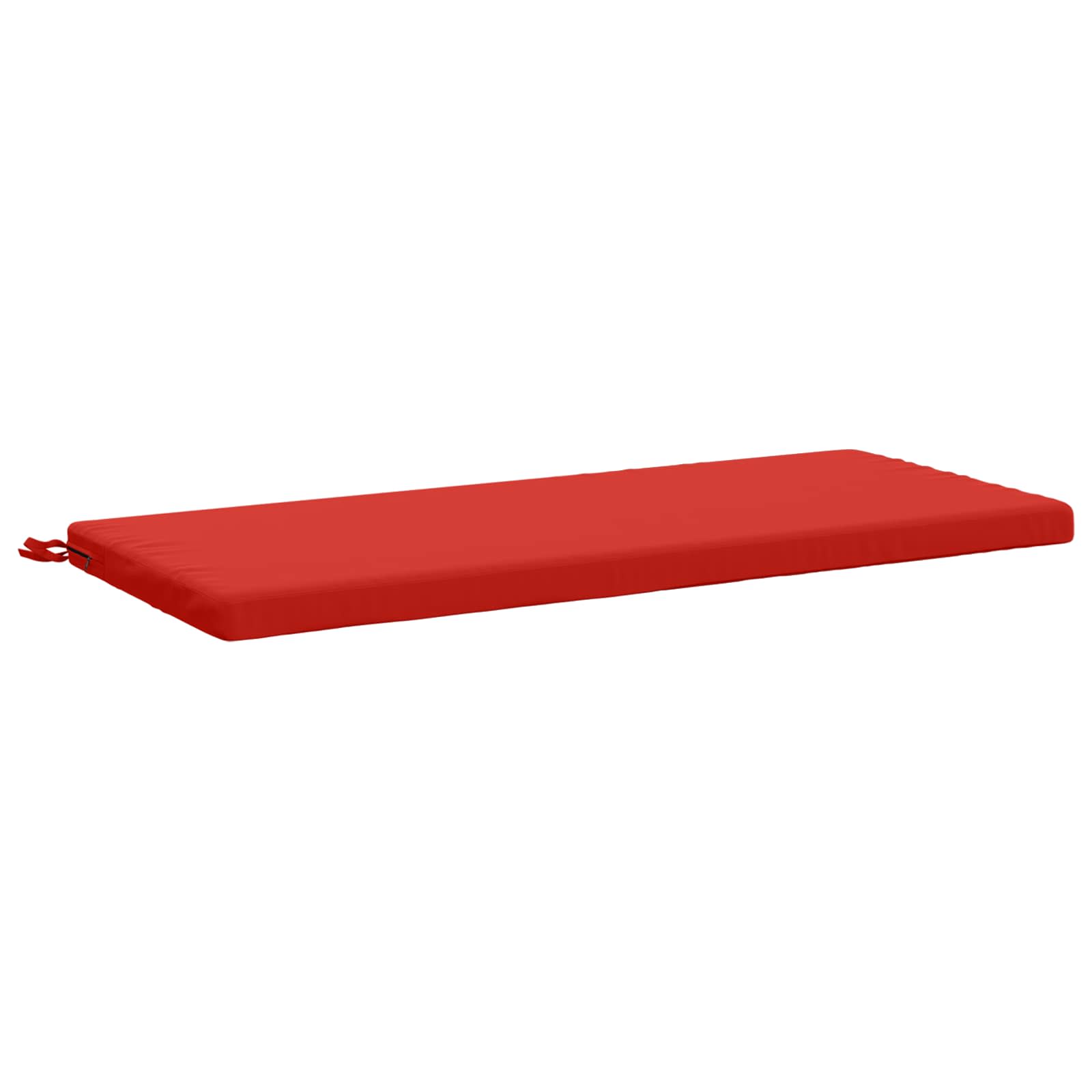 Cuscino per panchina SOEST 100% Poliestere Rosso
