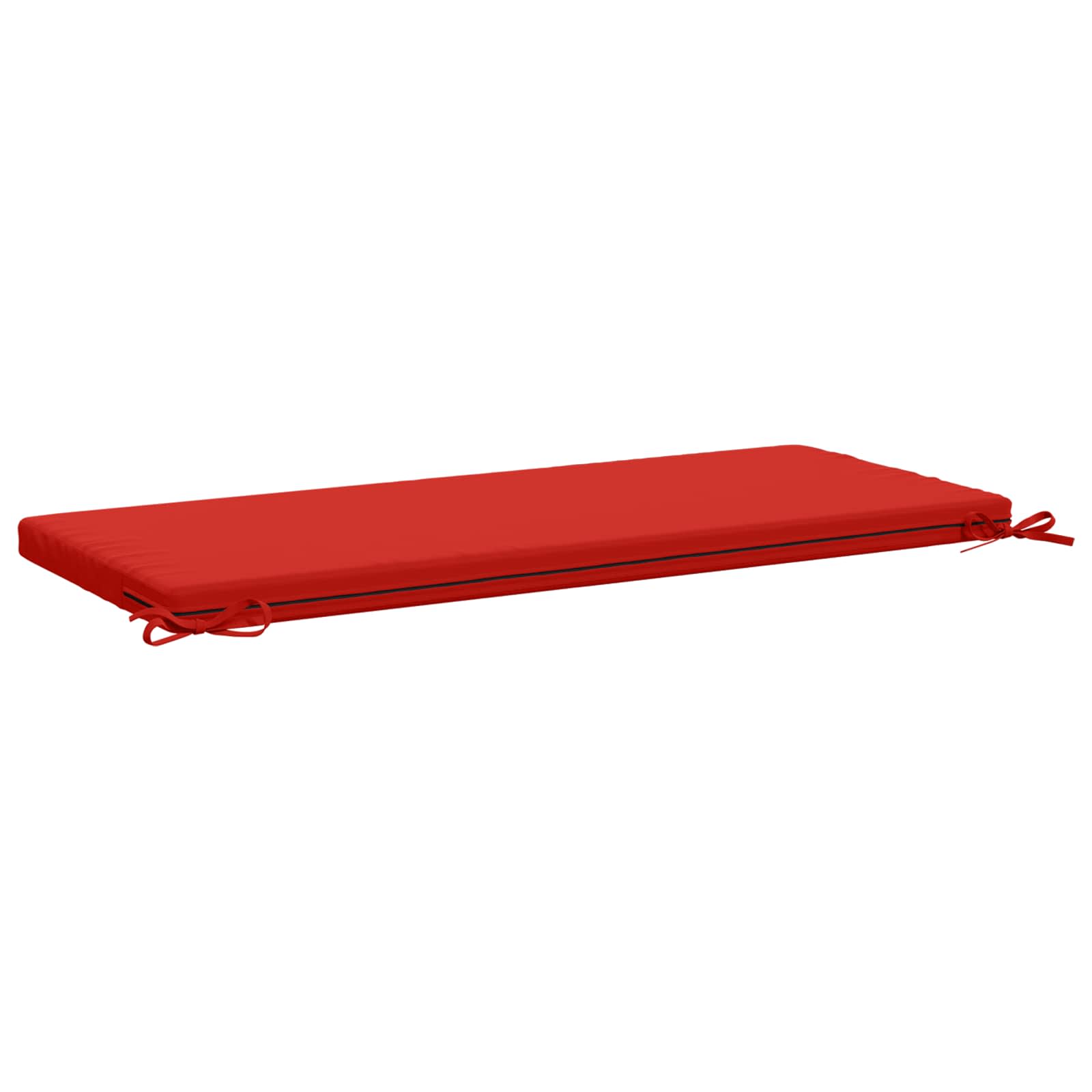 Cuscino per panchina SOEST 100% Poliestere Rosso