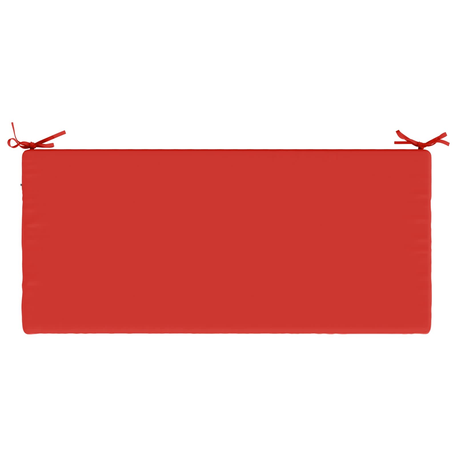Cuscino per panchina SOEST 100% Poliestere Rosso