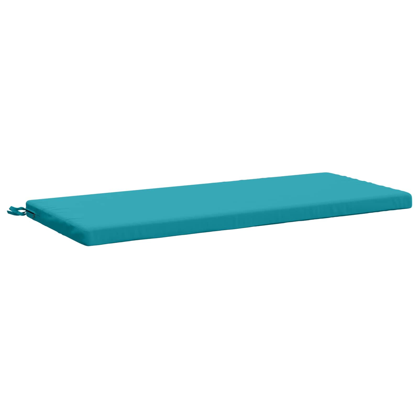 Cuscino per panchina SOEST 100% Poliestere Turchese