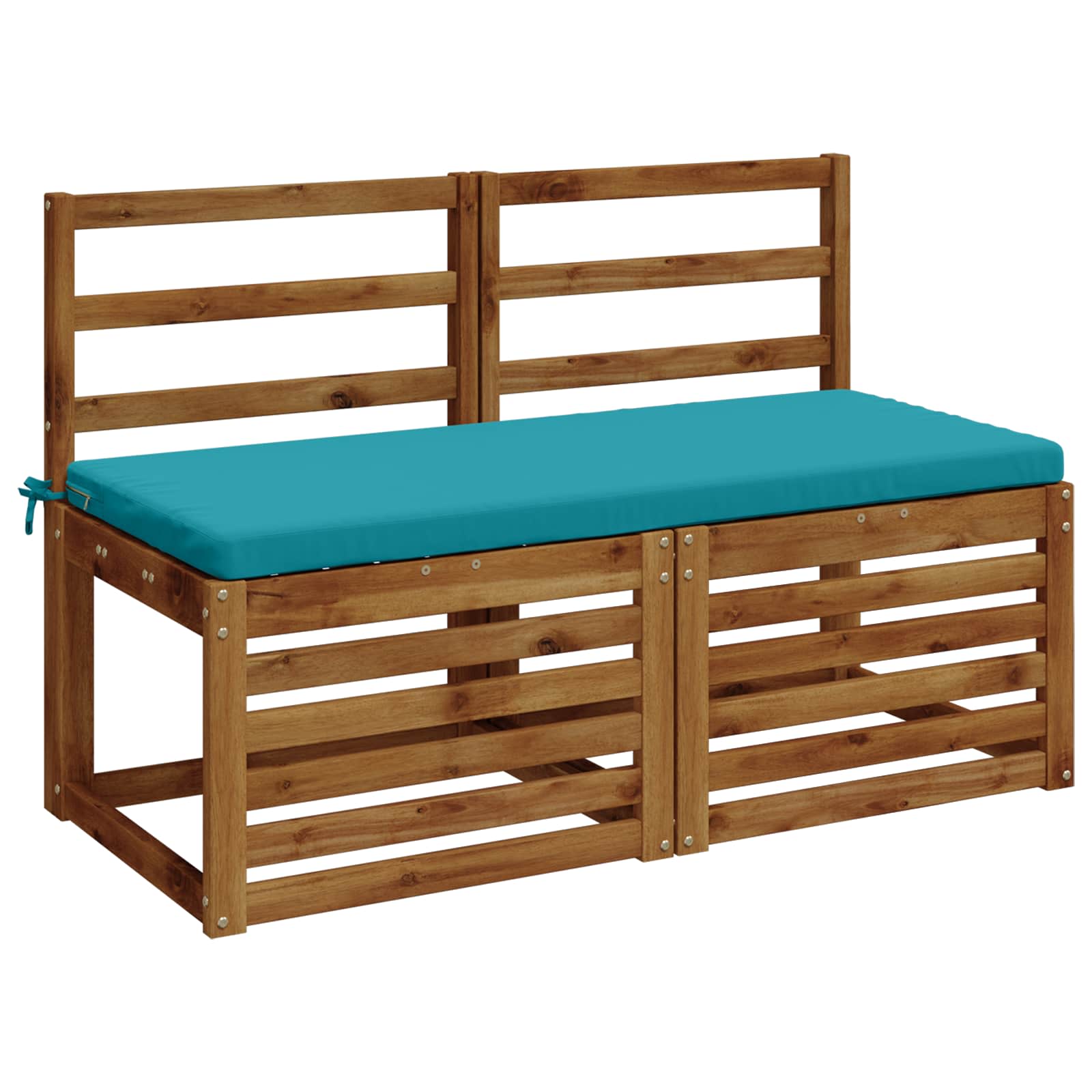 Cuscino per panchina SOEST 100% Poliestere Turchese