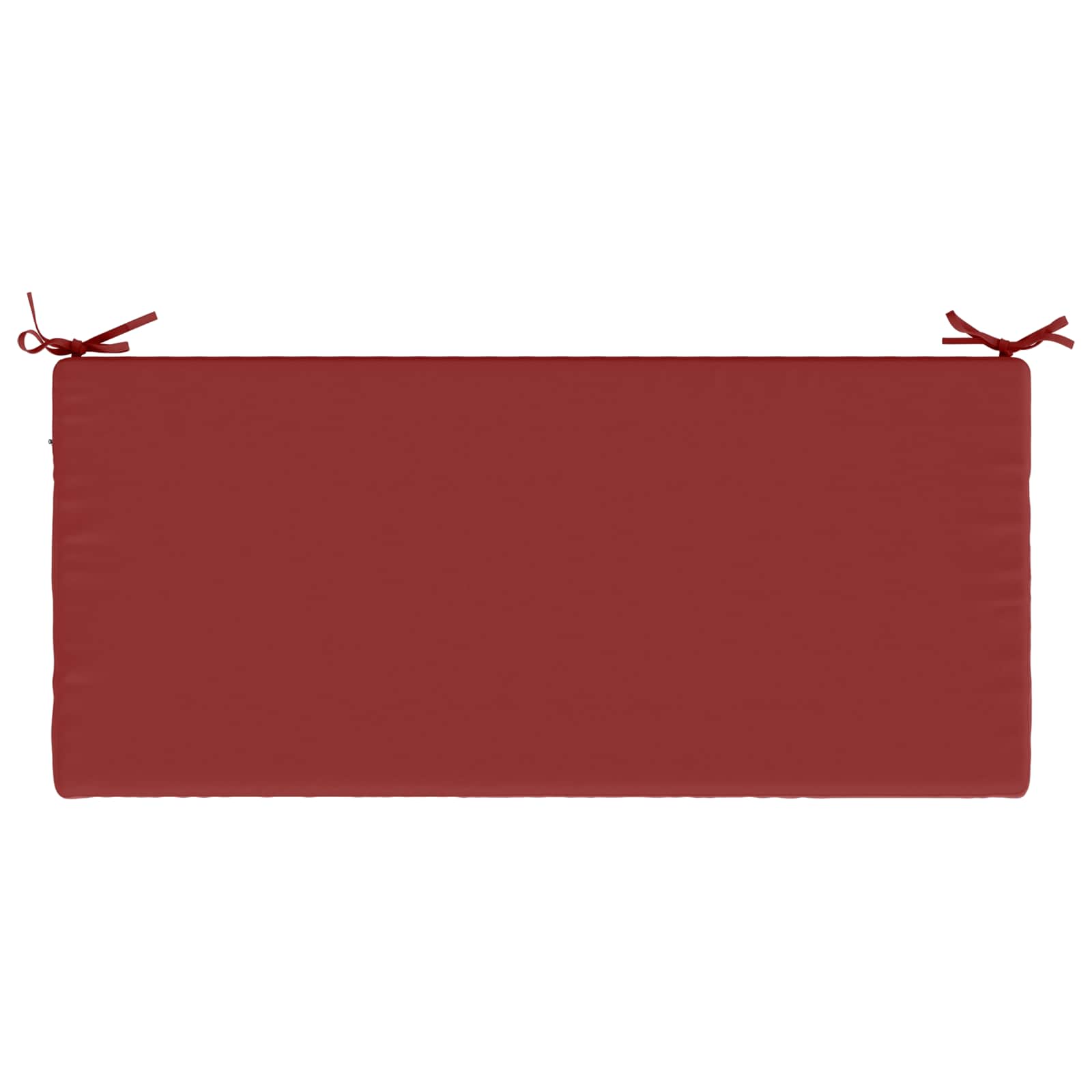 Cuscino per panchina SOEST 100% Poliestere Rosso Vino