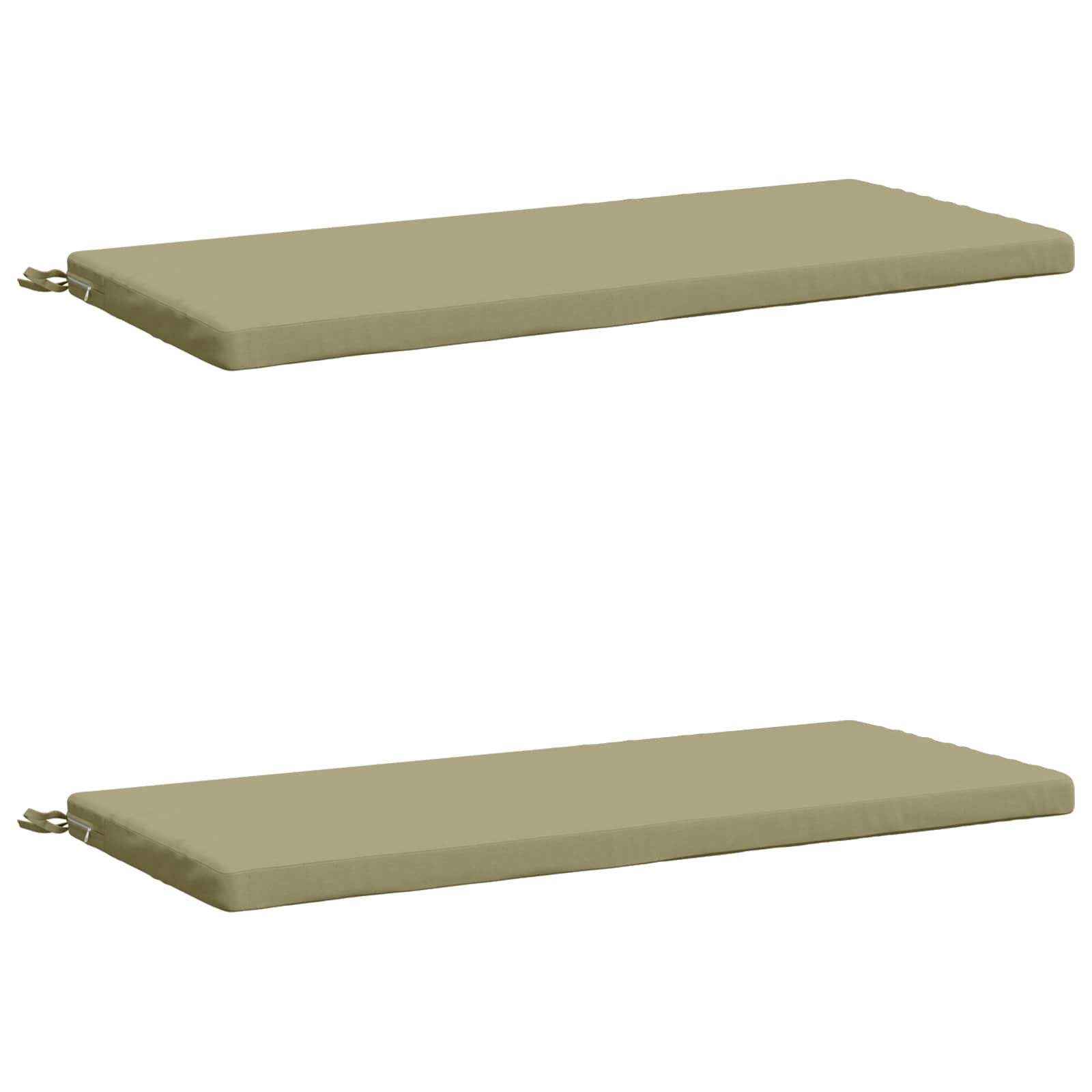 Cuscini per Panchina a 2 Pezzi SOEST 2 pz 100% Poliestere
