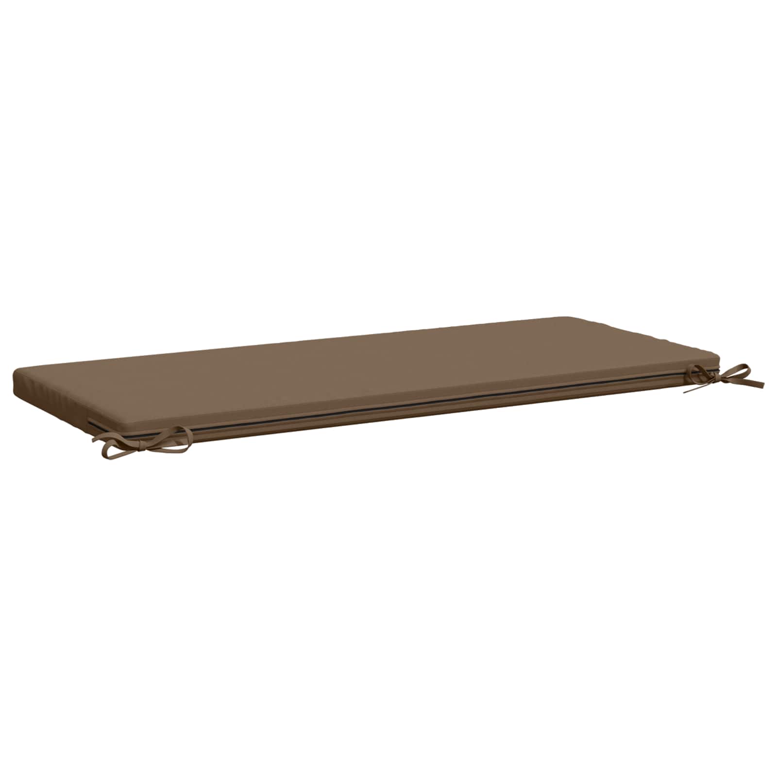 Cuscino per panchina SOEST 100% Poliestere Tortora