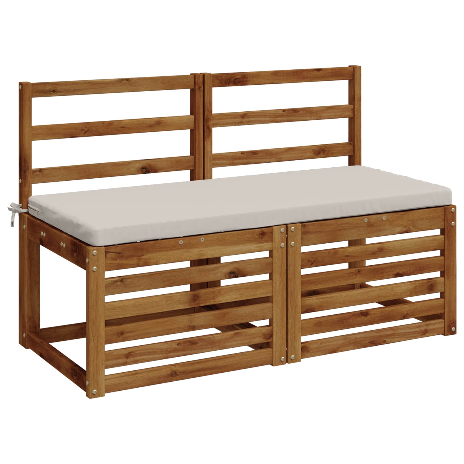 Cuscino per panchina SOEST 100% Poliestere Bianco