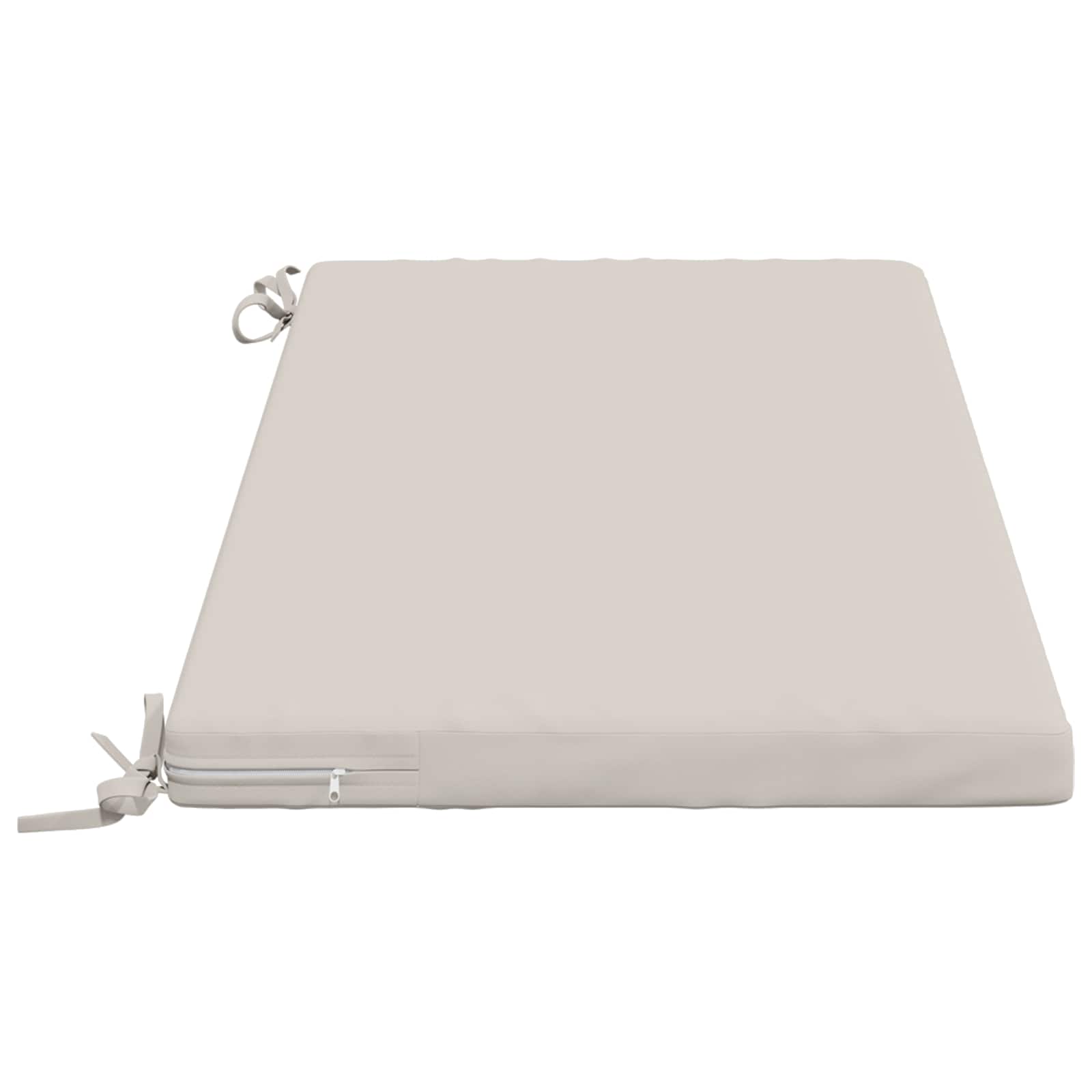 Cuscino per panchina SOEST 100% Poliestere Bianco