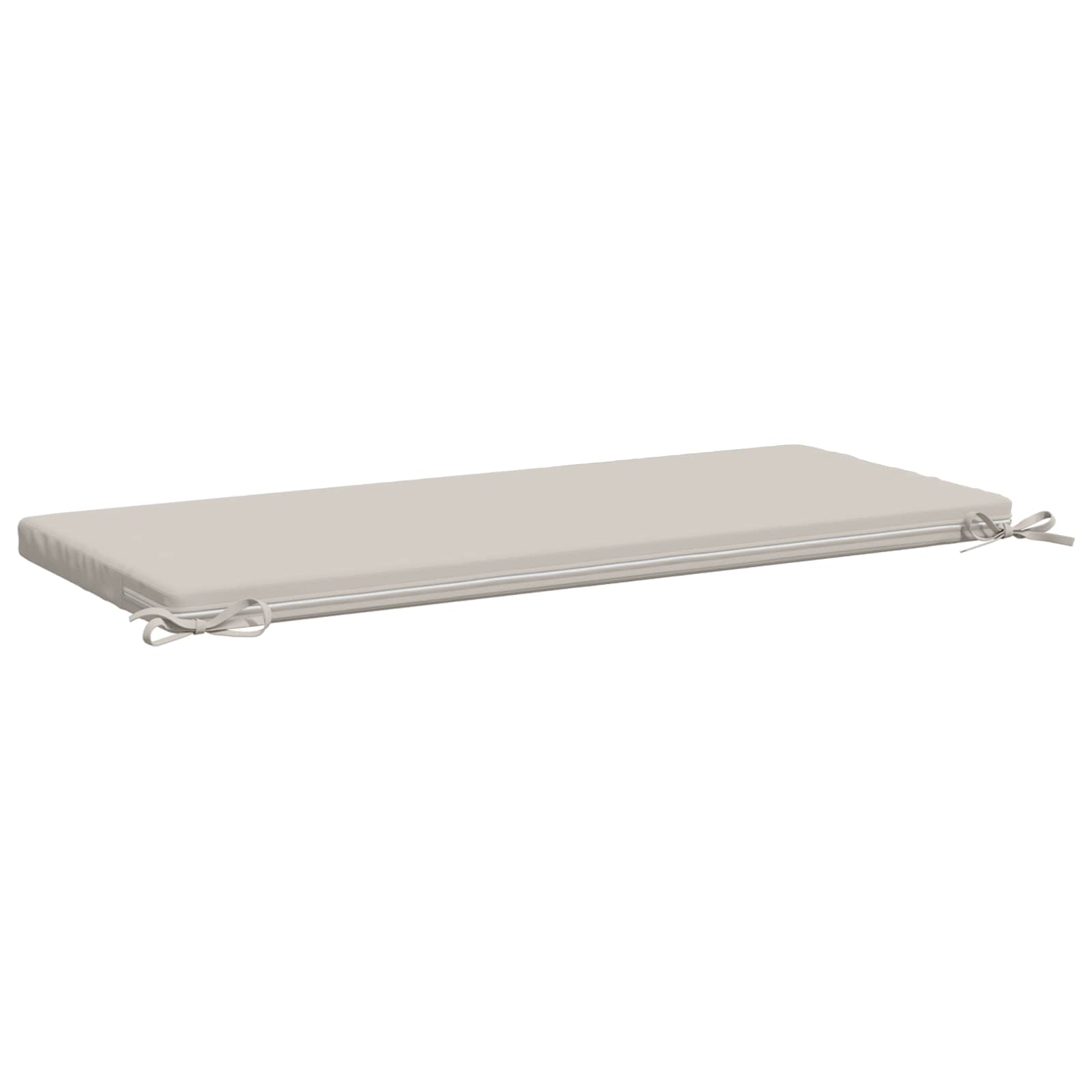 Cuscino per panchina SOEST 100% Poliestere Bianco
