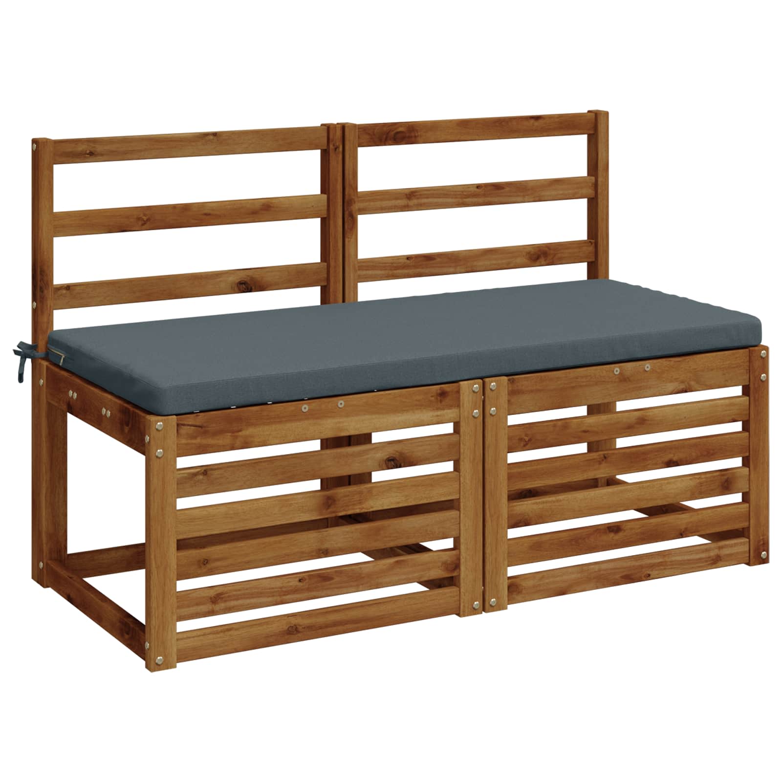 Cuscino per panchina SOEST 100% Poliestere Blu 120 x 50 x 5 cm