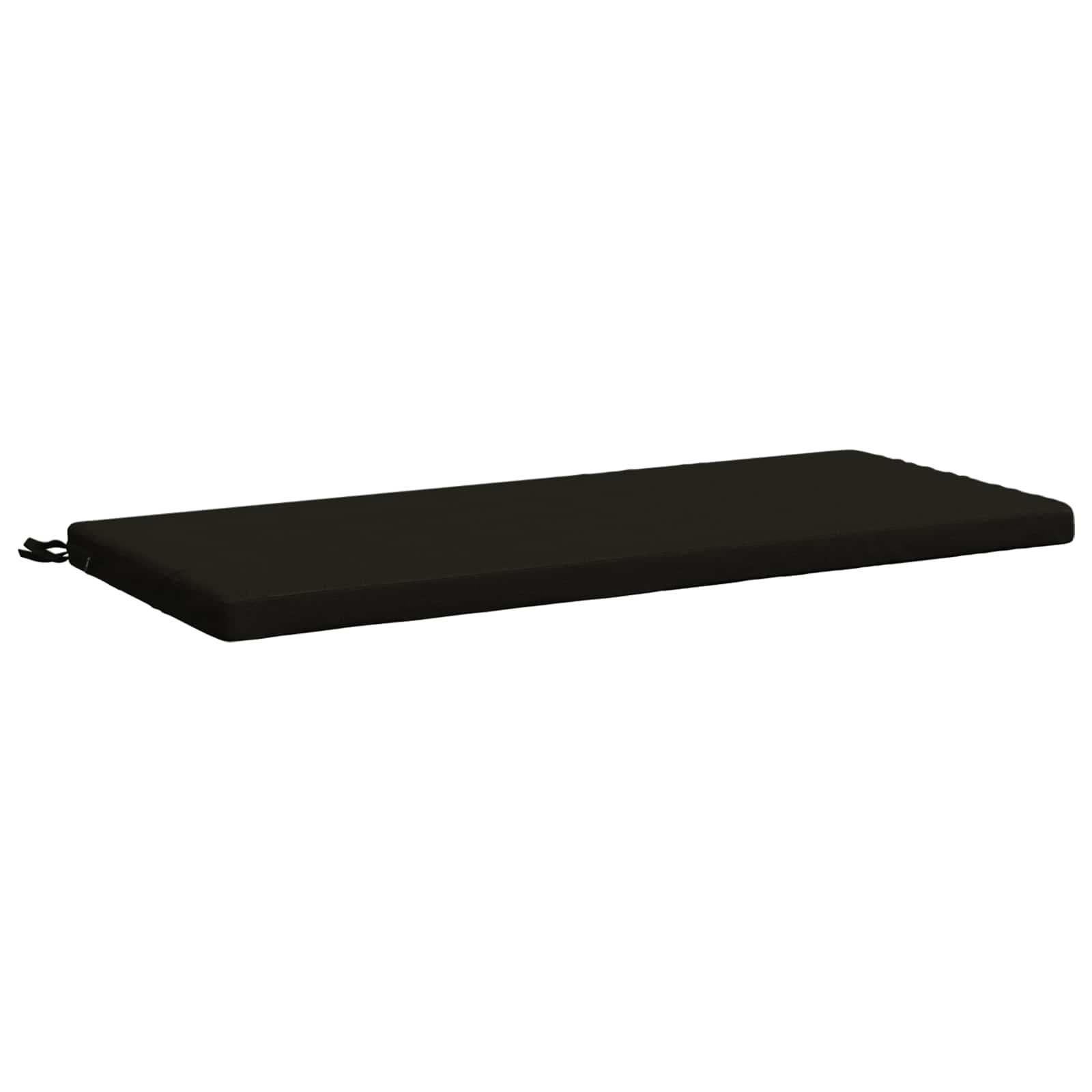 Cuscino per panchina SOEST 100% Poliestere Nero 120 x 50 x 5 cm