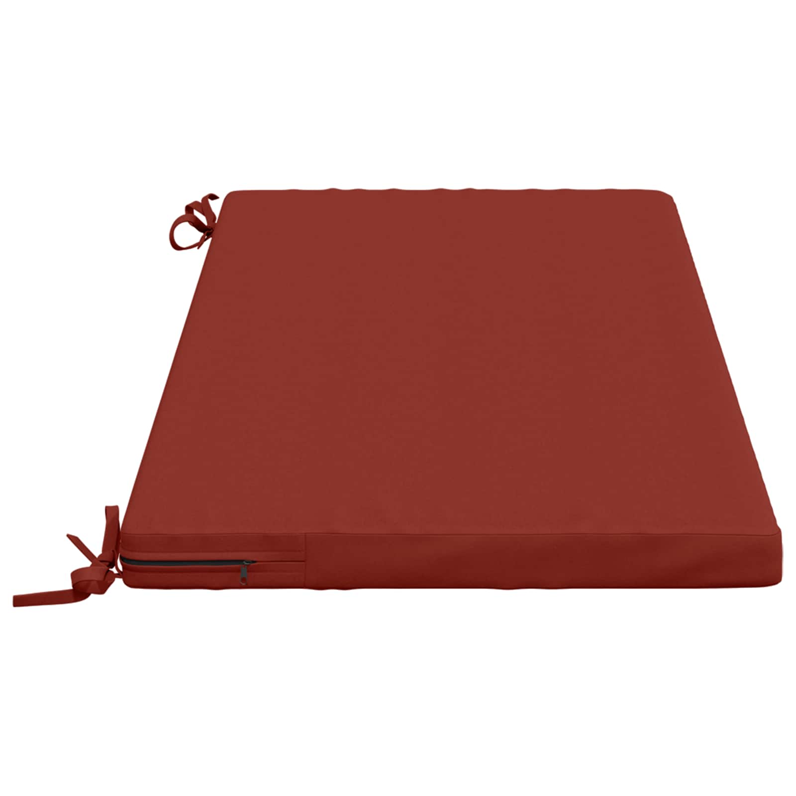 Cuscino per panchina SOEST 100% Poliestere Rosso