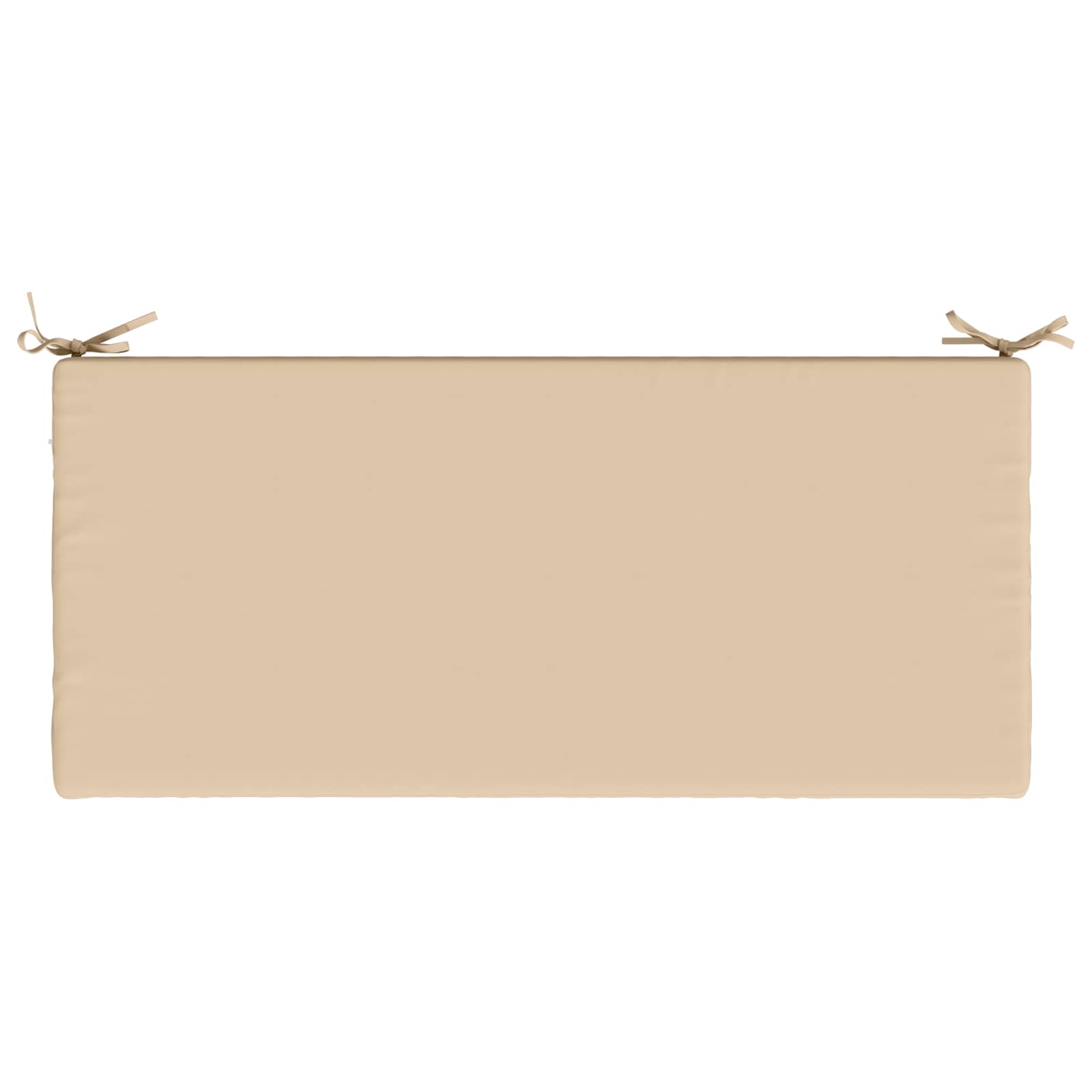 Cuscino per panchina SOEST 100% Poliestere Crema