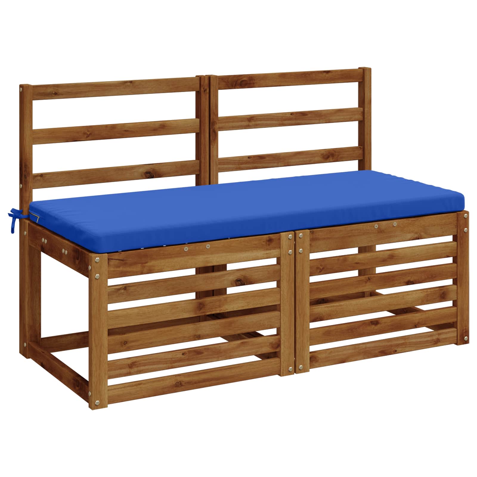 Cuscino per panchina SOEST 100% Poliestere Blu Reale