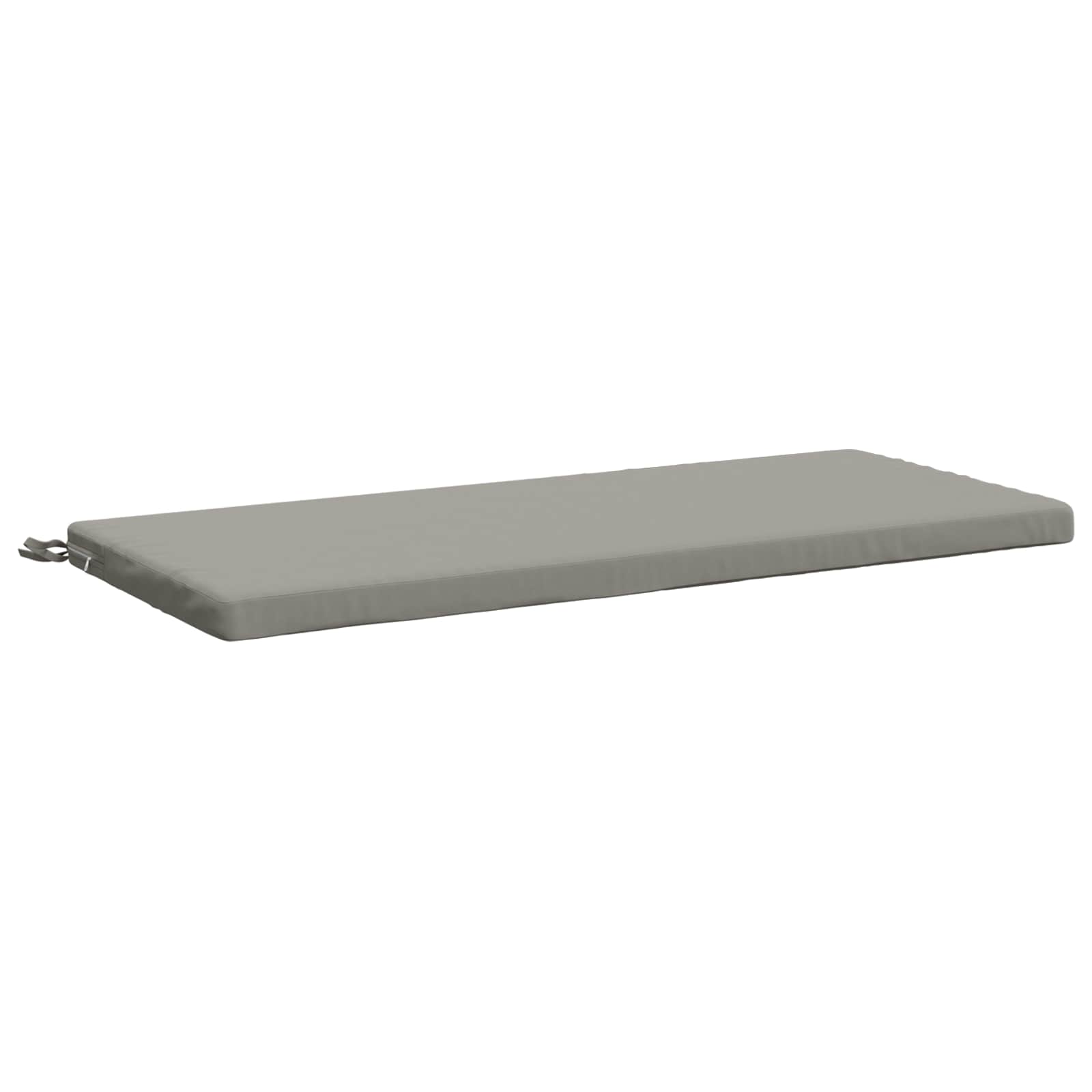 Cuscino per panchina SOEST 100% Poliestere Grigio