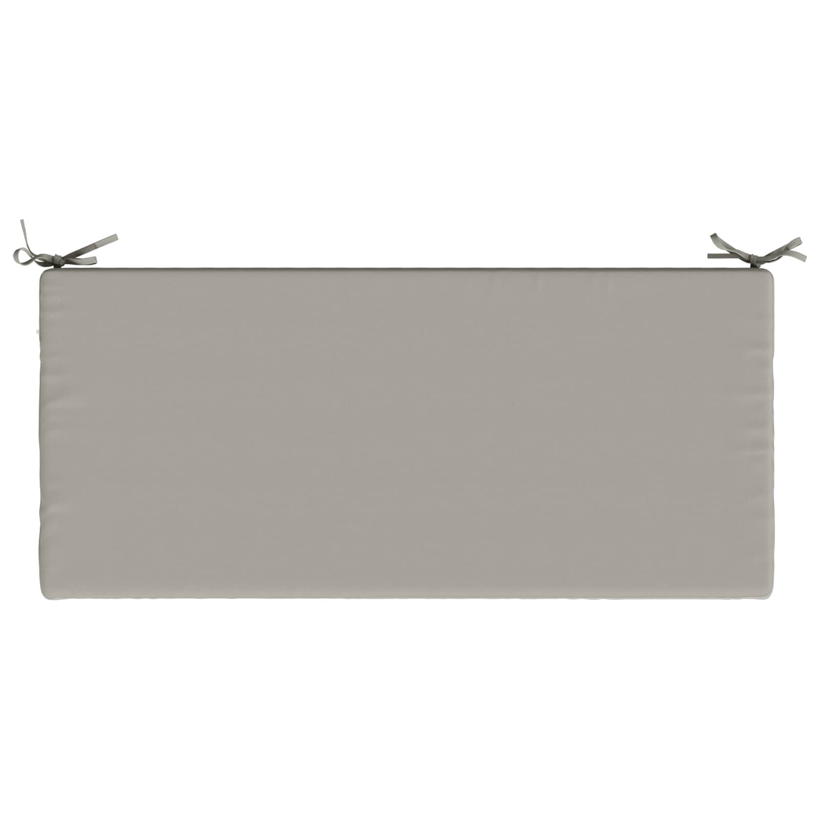 Cuscino per panchina SOEST 100% Poliestere Grigio