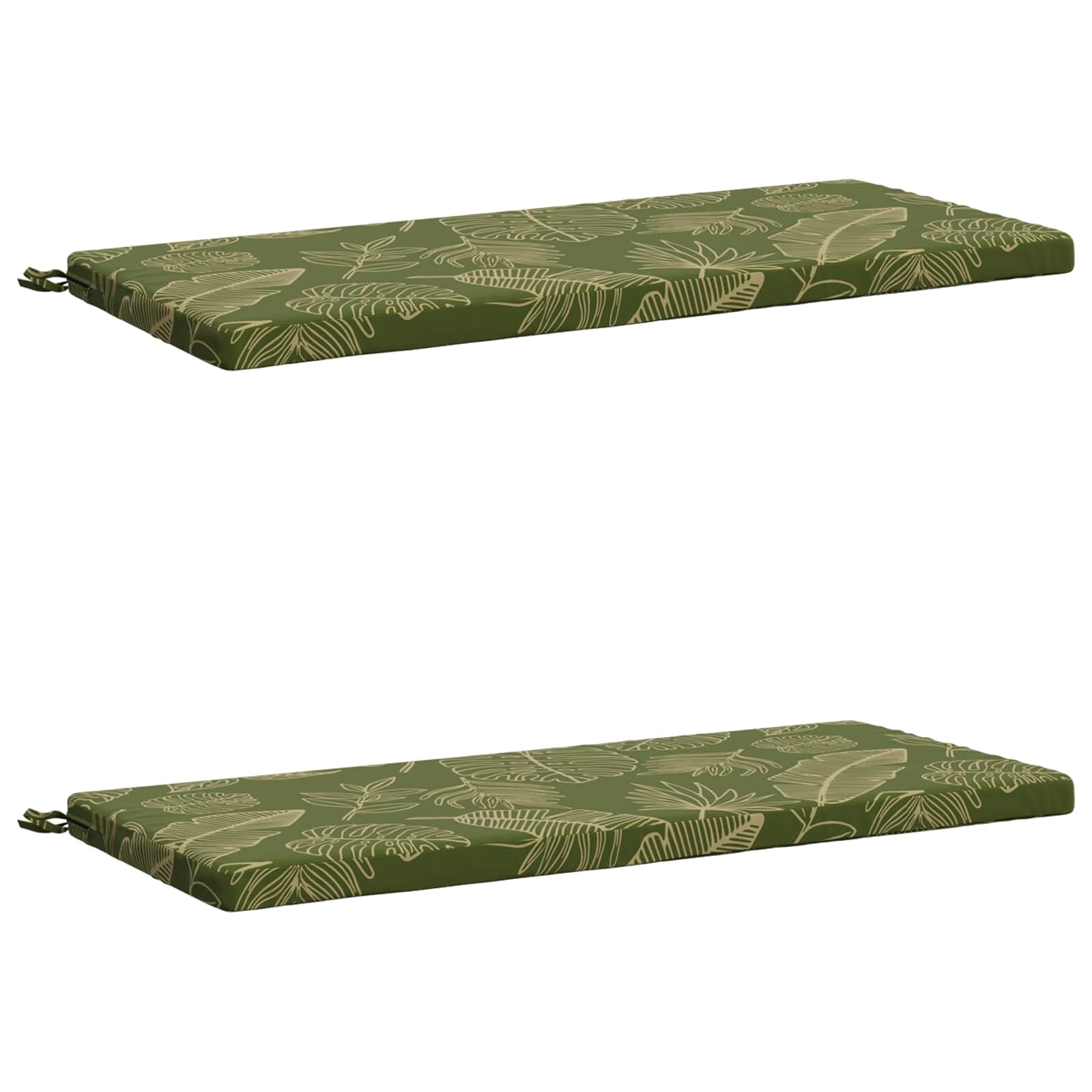 Cuscini per Panchina a 2 Pezzi SOEST 2 pz 100% Poliestere