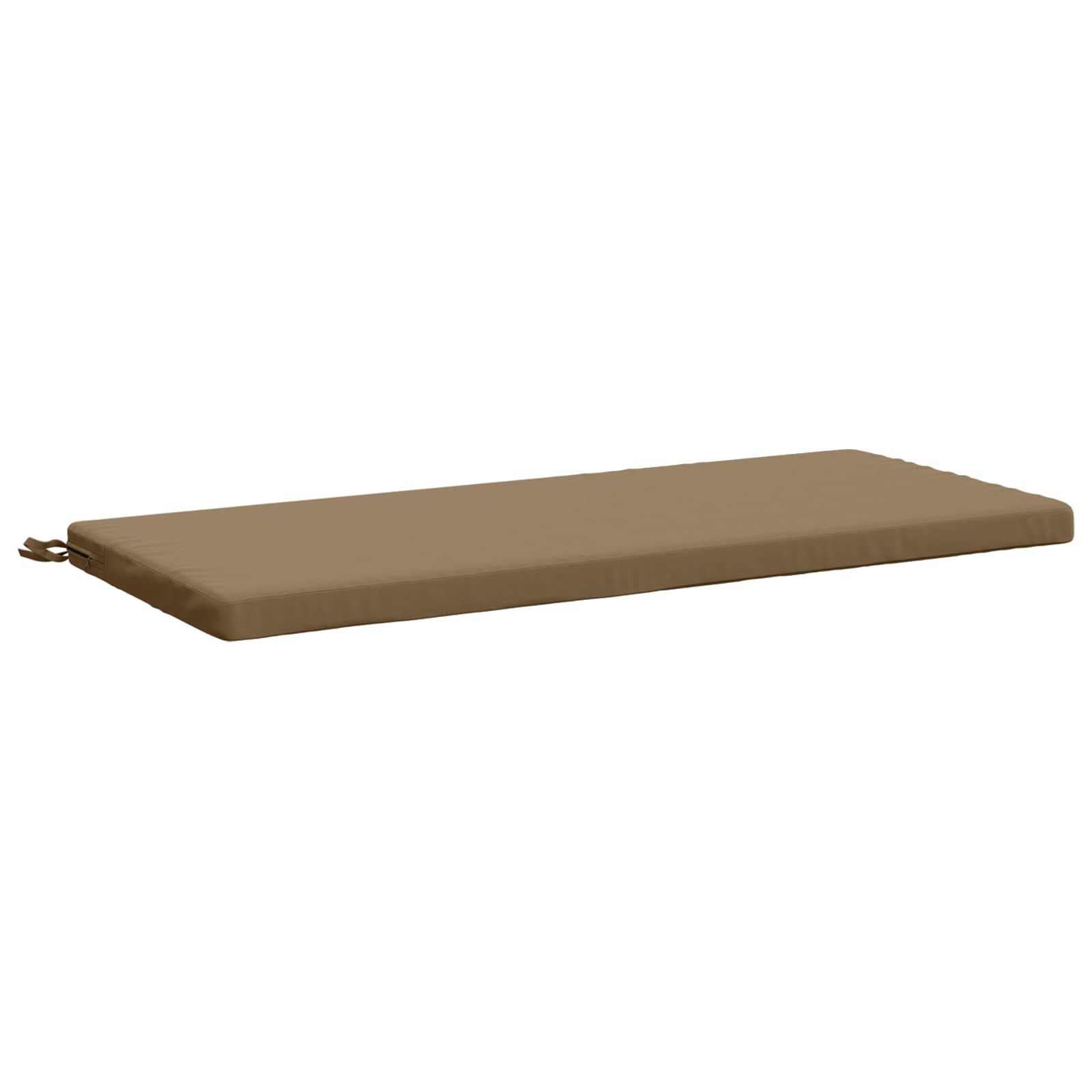 Cuscino per panchina SOEST 100% Poliestere Tortora