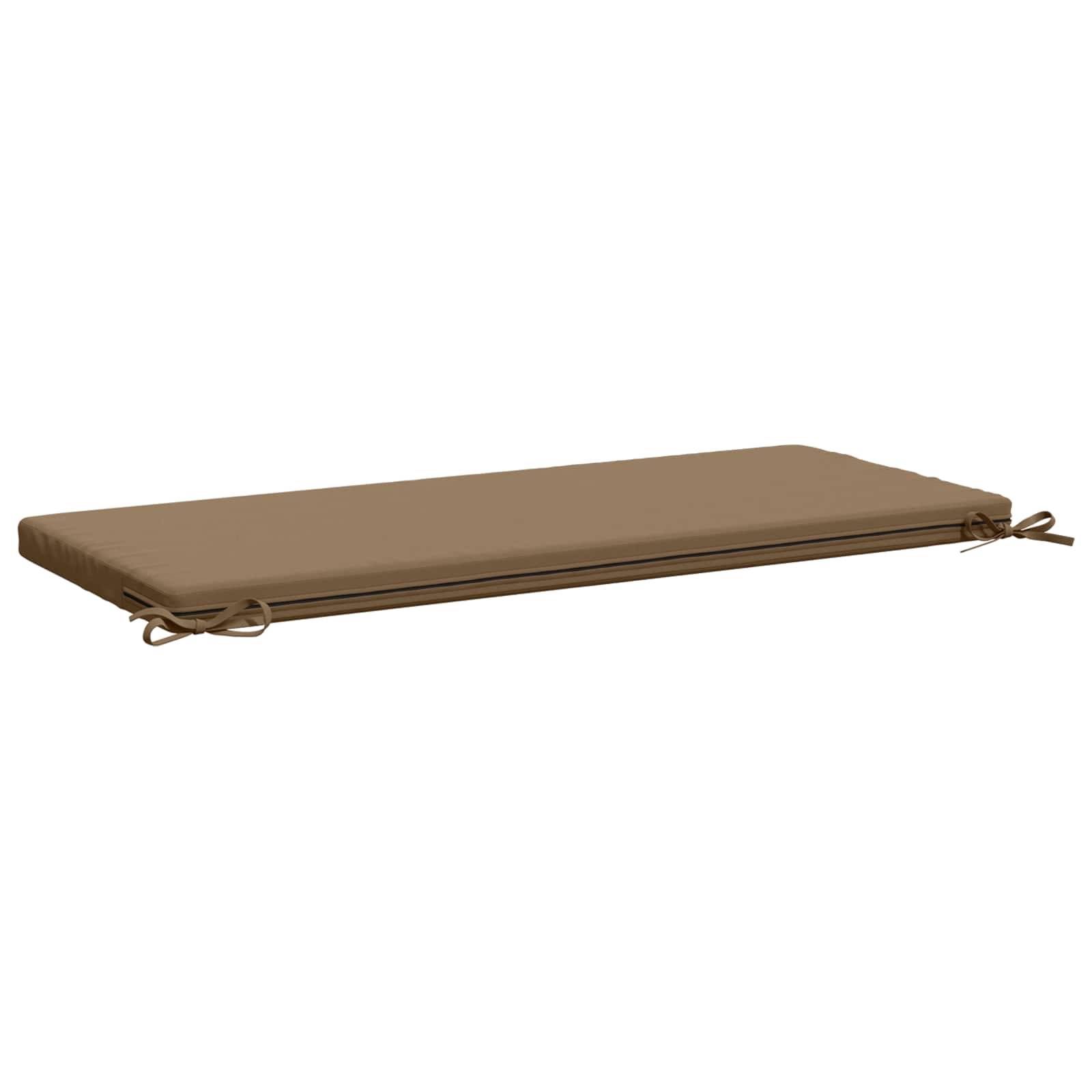 Cuscino per panchina SOEST 100% Poliestere Tortora