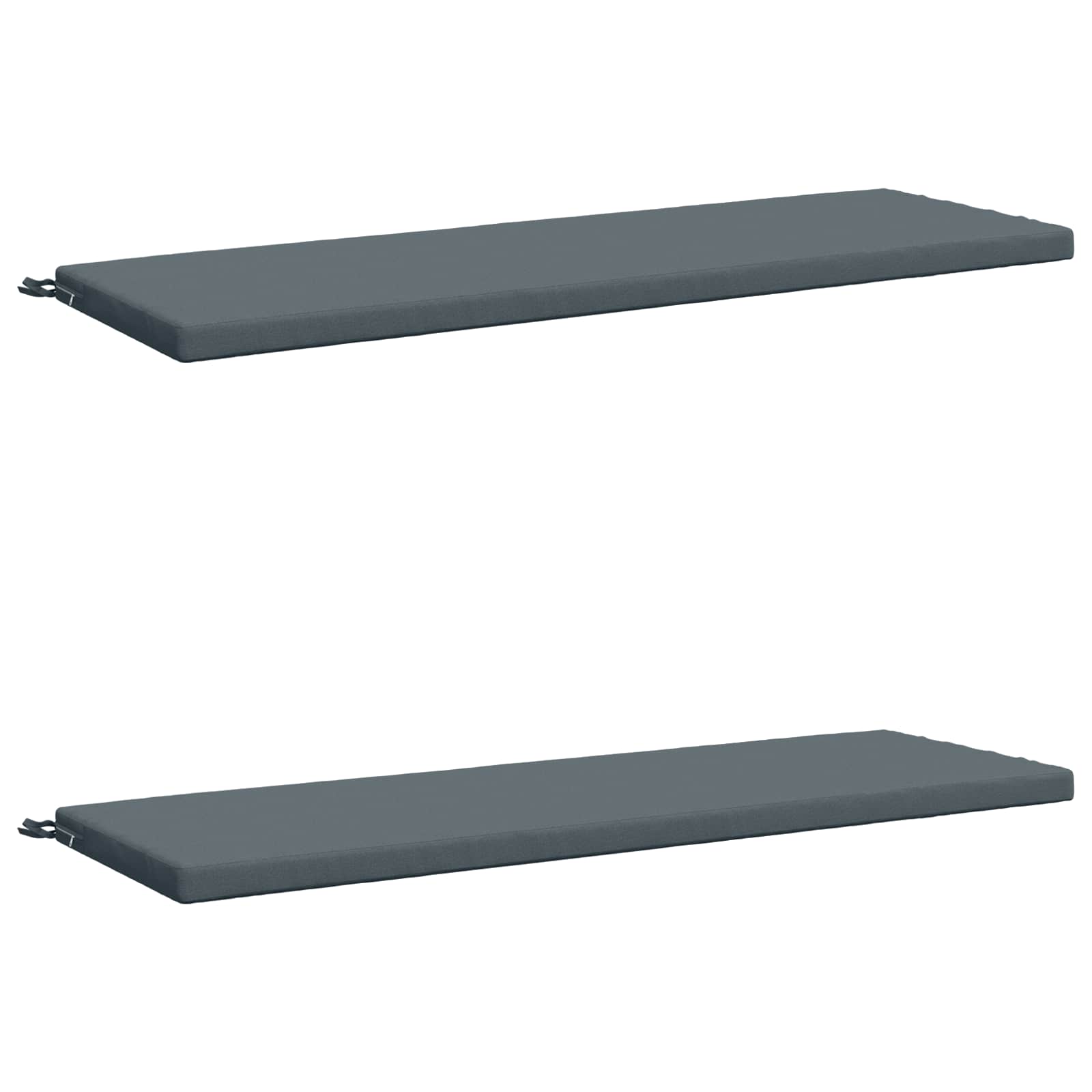 Cuscini per Panchina a 2 Pezzi SOEST 2 pz 100% Poliestere Blu