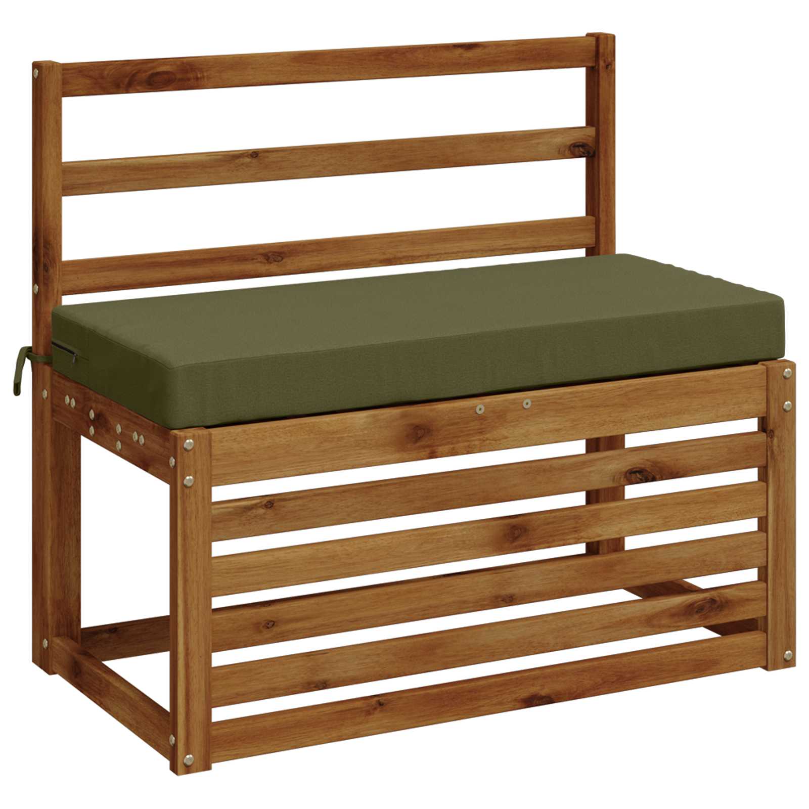 Cuscino per panchina SOEST 100% Poliestere Verde Oliva