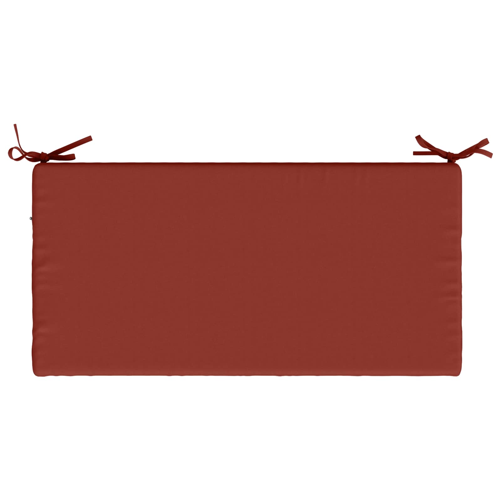 Cuscino per panchina SOEST 100% Poliestere Rosso 60 x 40 x 8 cm