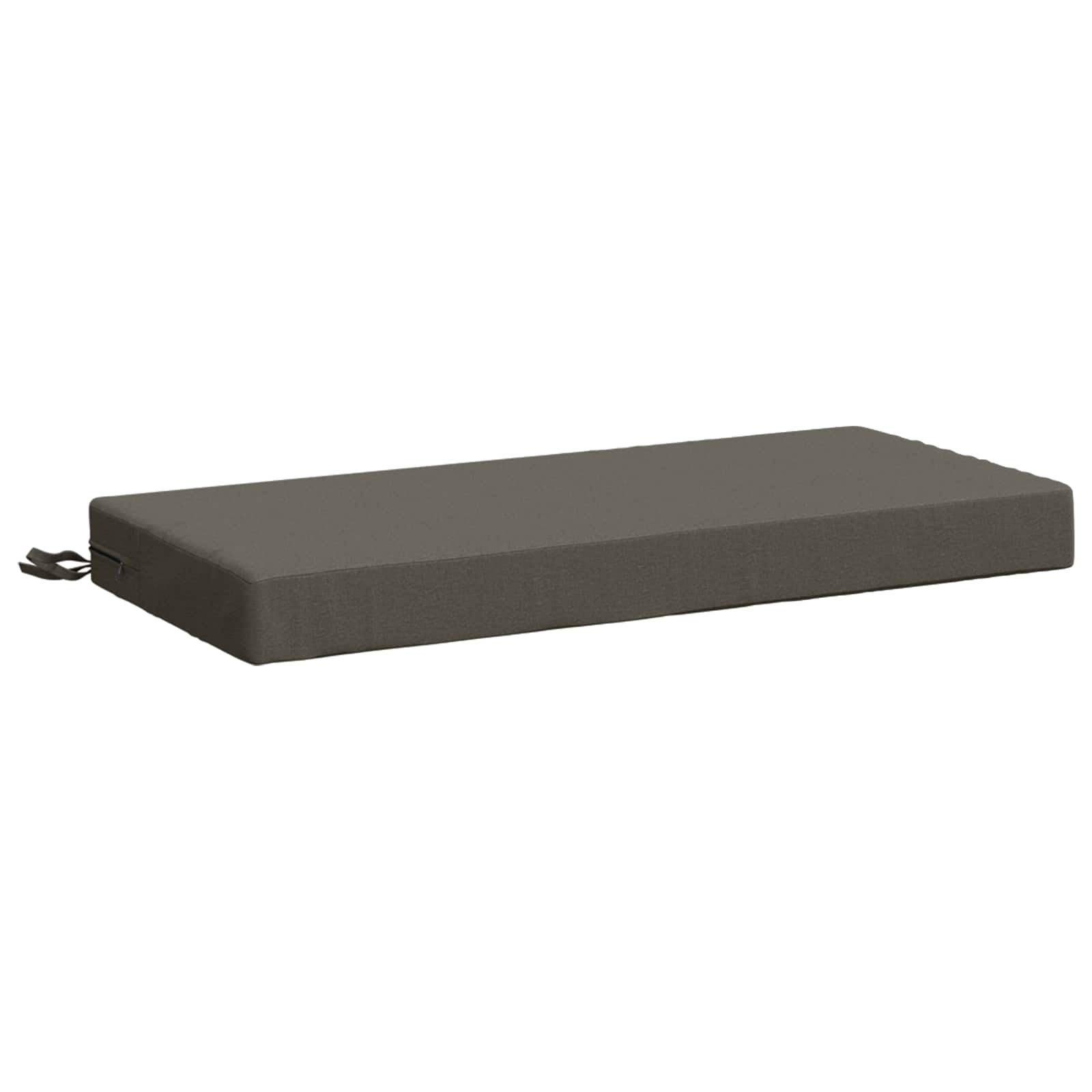 Cuscino per panchina SOEST 100% Poliestere Grigio