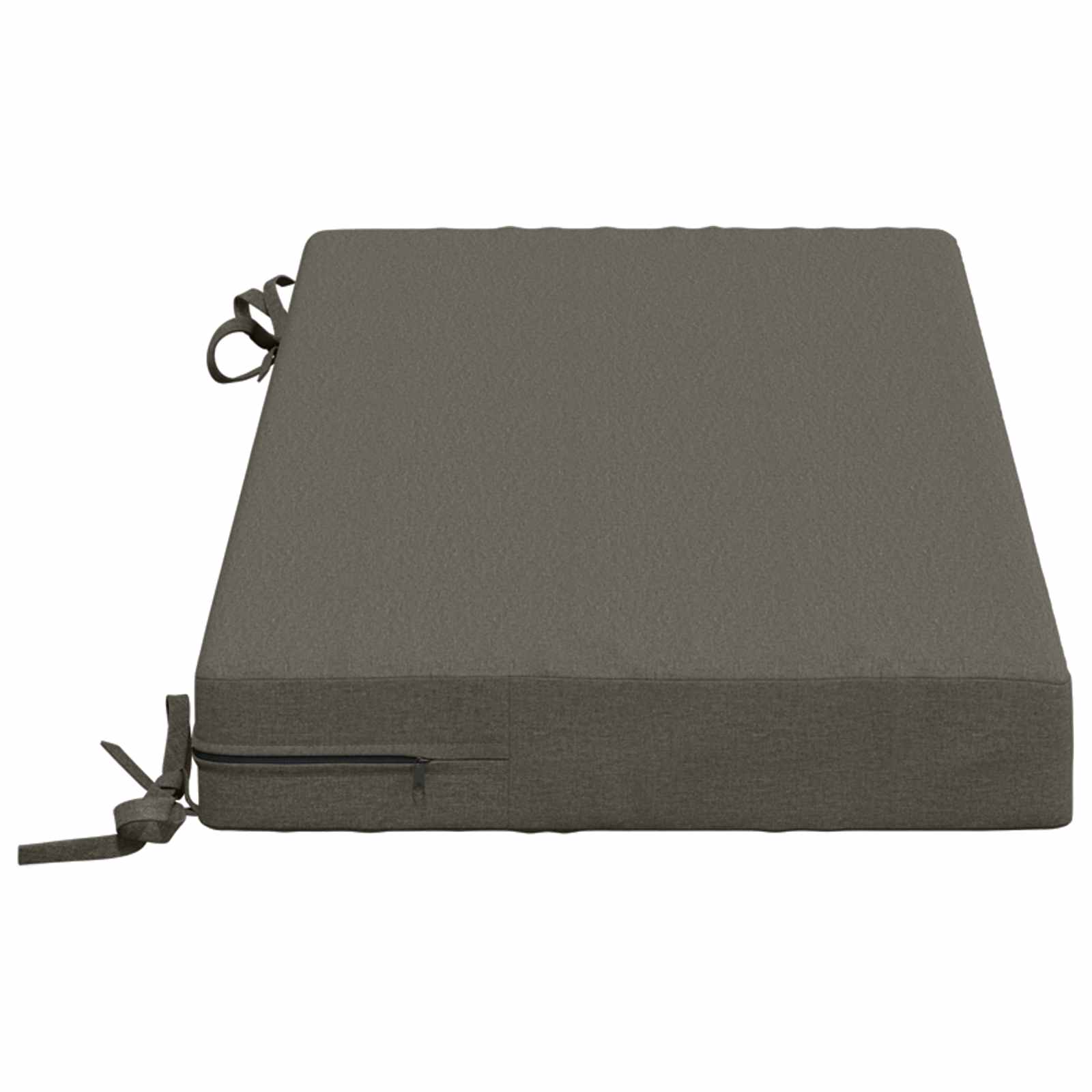 Cuscino per panchina SOEST 100% Poliestere Grigio