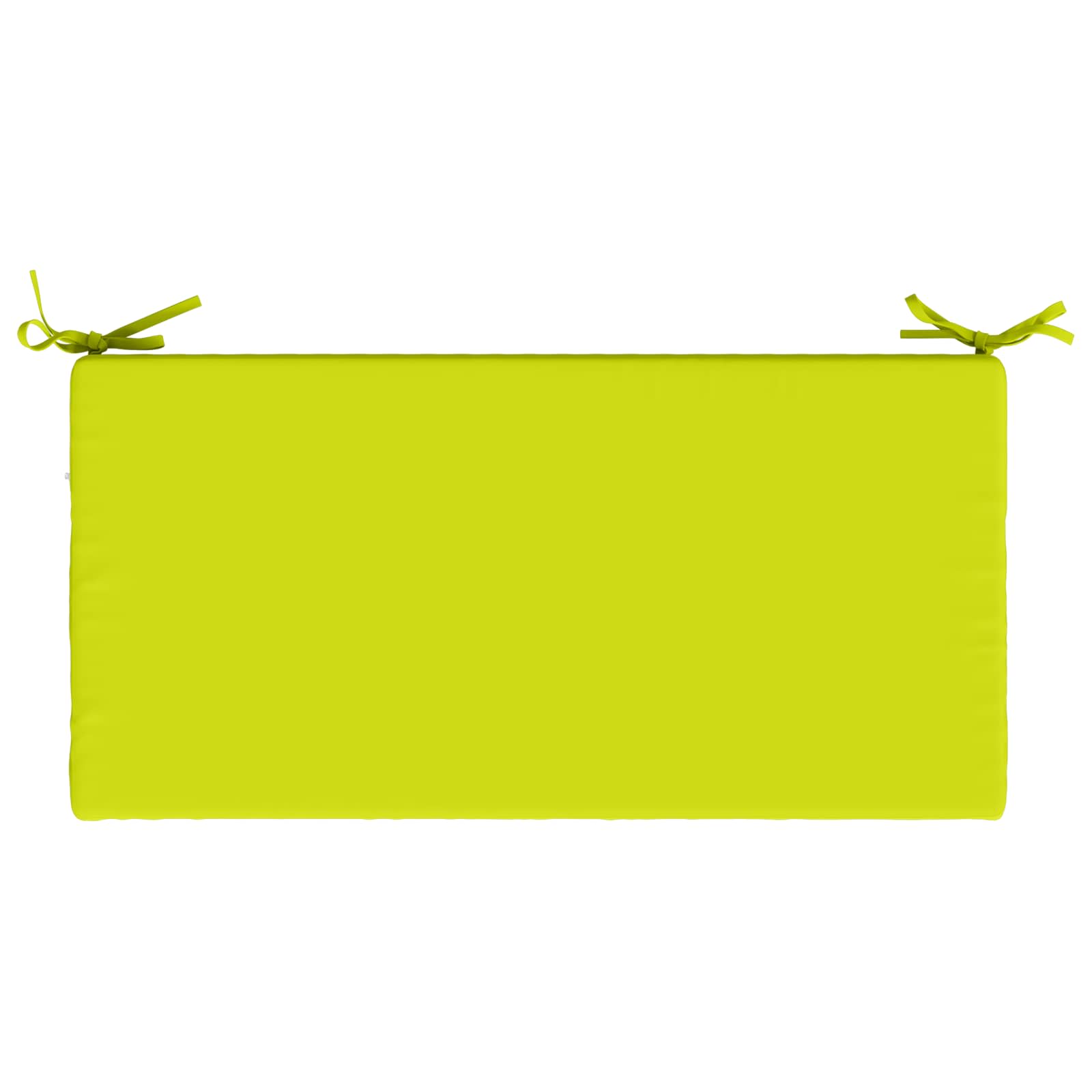 Cuscino per panchina SOEST 100% Poliestere Verde brillante.