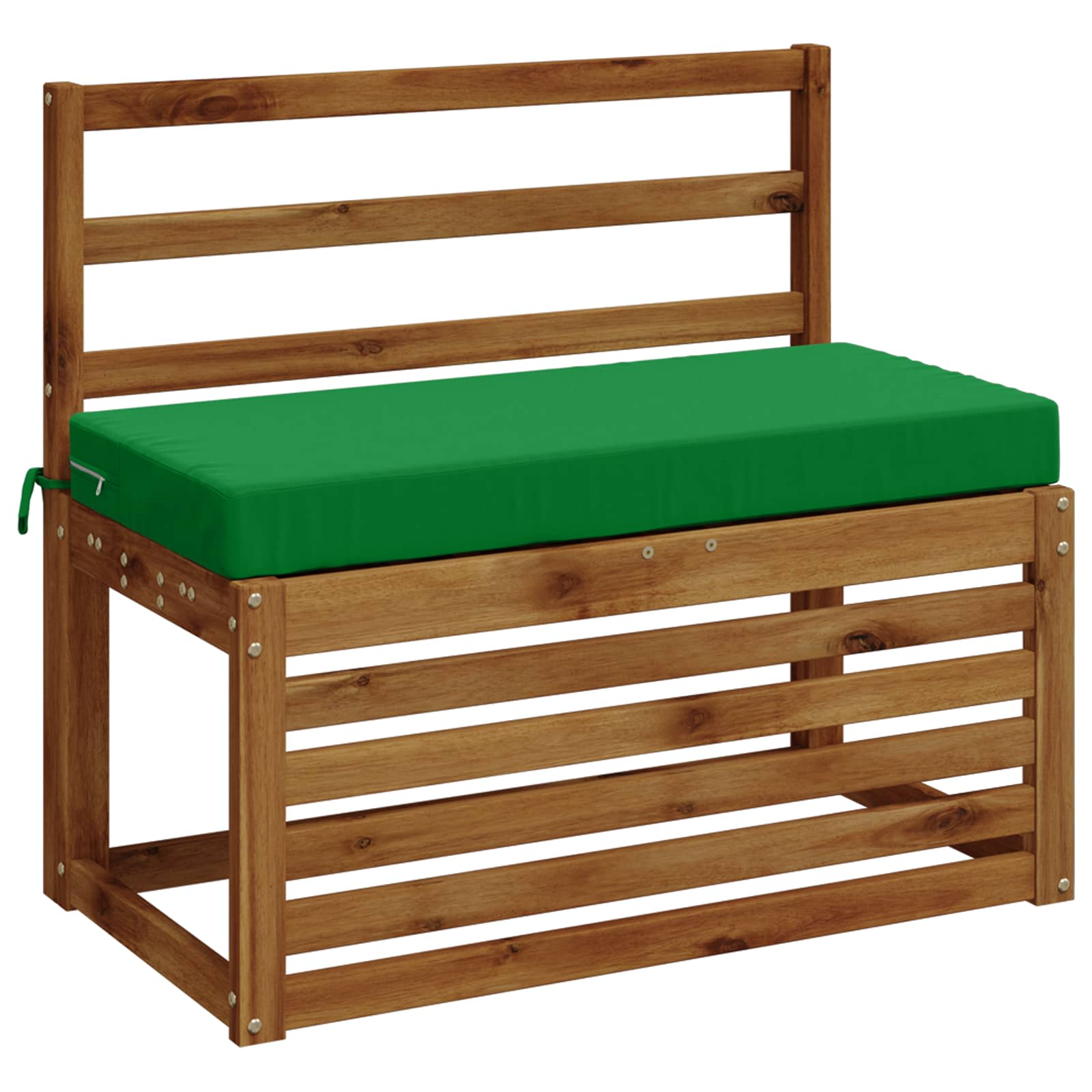 Cuscino per panchina SOEST 100% Poliestere Verde 60 x 40 x 8 cm