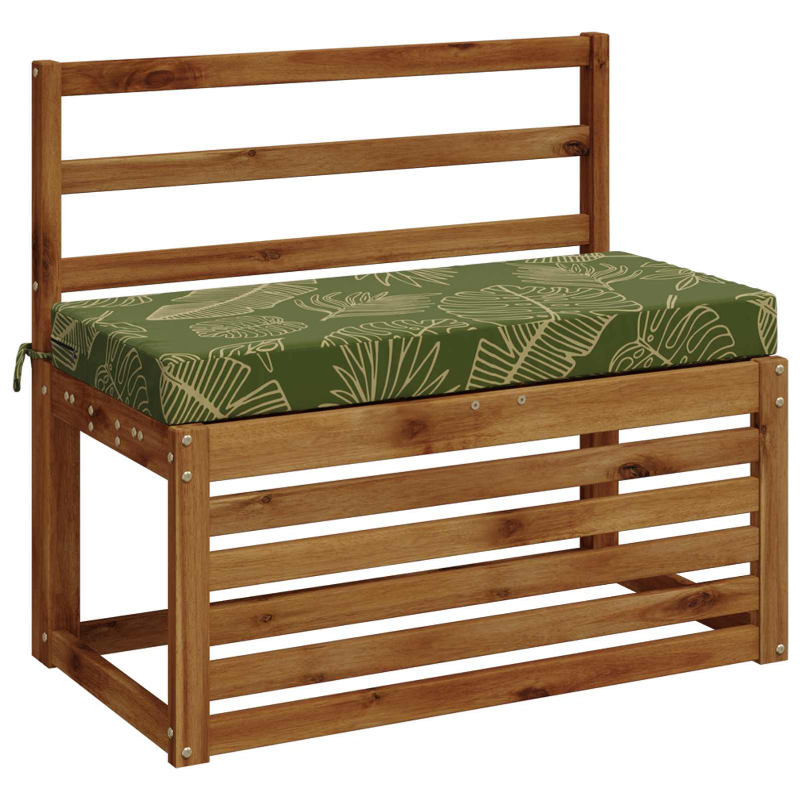 Cuscino per panchina SOEST 100% Poliestere Design a foglia