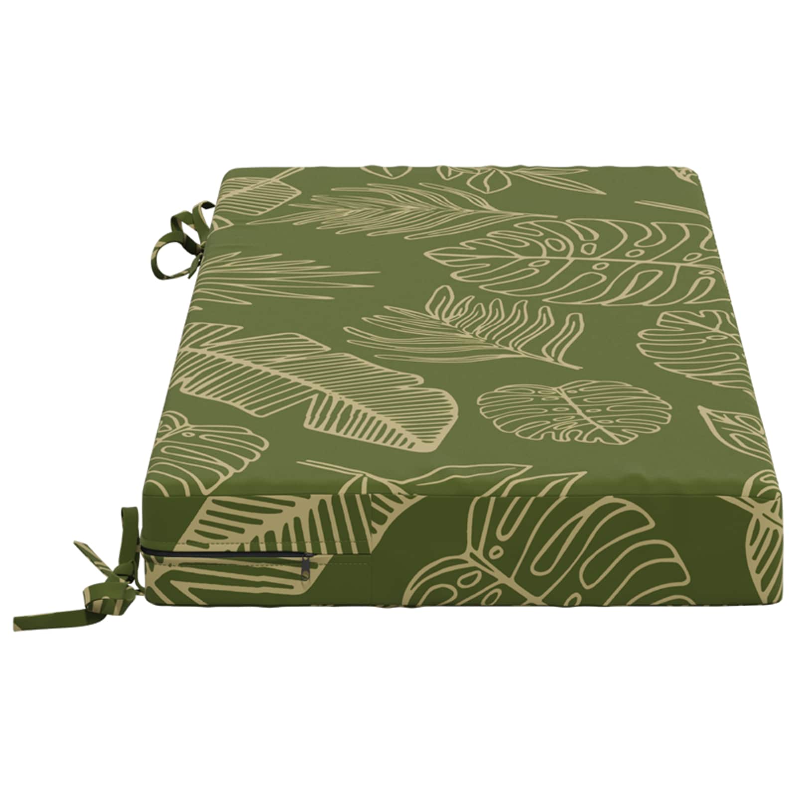 Cuscino per panchina SOEST 100% Poliestere Design a foglia