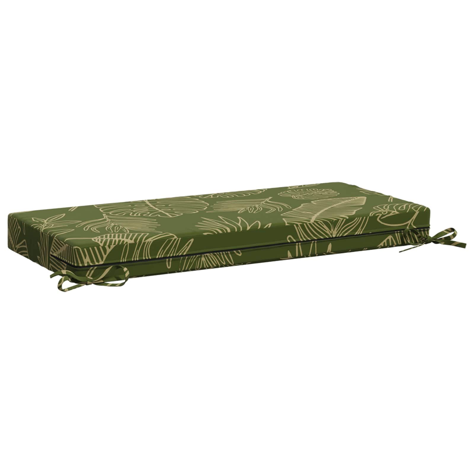 Cuscino per panchina SOEST 100% Poliestere Design a foglia
