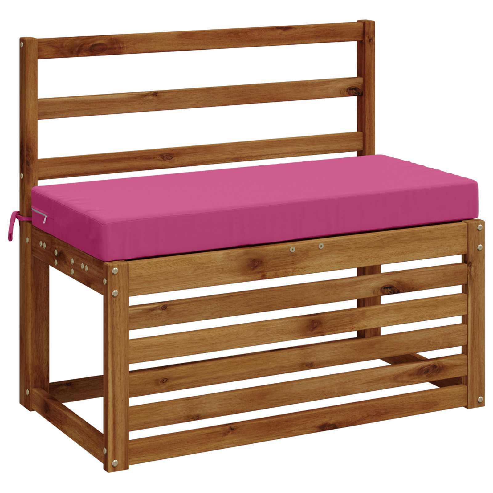 Cuscino per panchina SOEST 100% Poliestere Rosa 60 x 40 x 8 cm